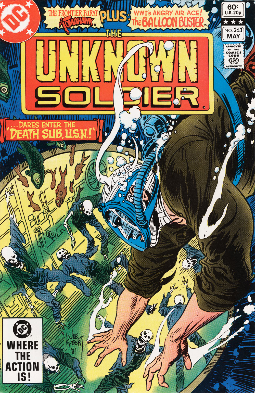 Read online Unknown Soldier (1977) comic -  Issue #263 - 1