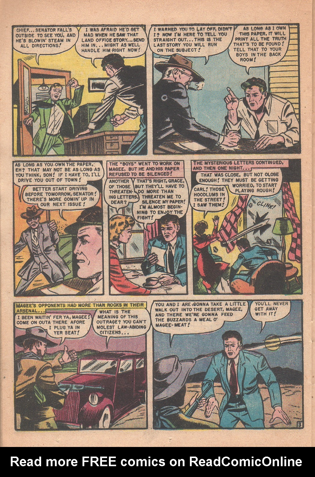 Read online The Flame comic -  Issue #1 - 22