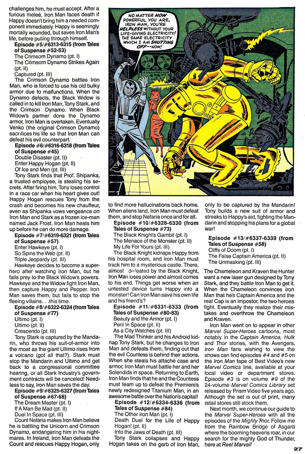 Read online Marvel Age comic -  Issue #110 - 28