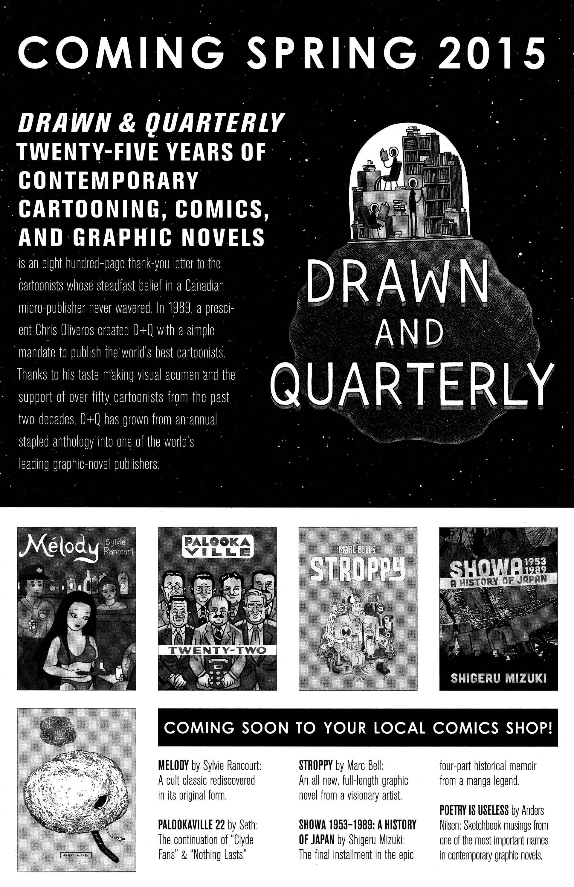 Read online Free Comic Book Day 2015 comic -  Issue # Drawn & Quarterly - SuperMutant Magic Academy-Step Aside Pops Combo - 36