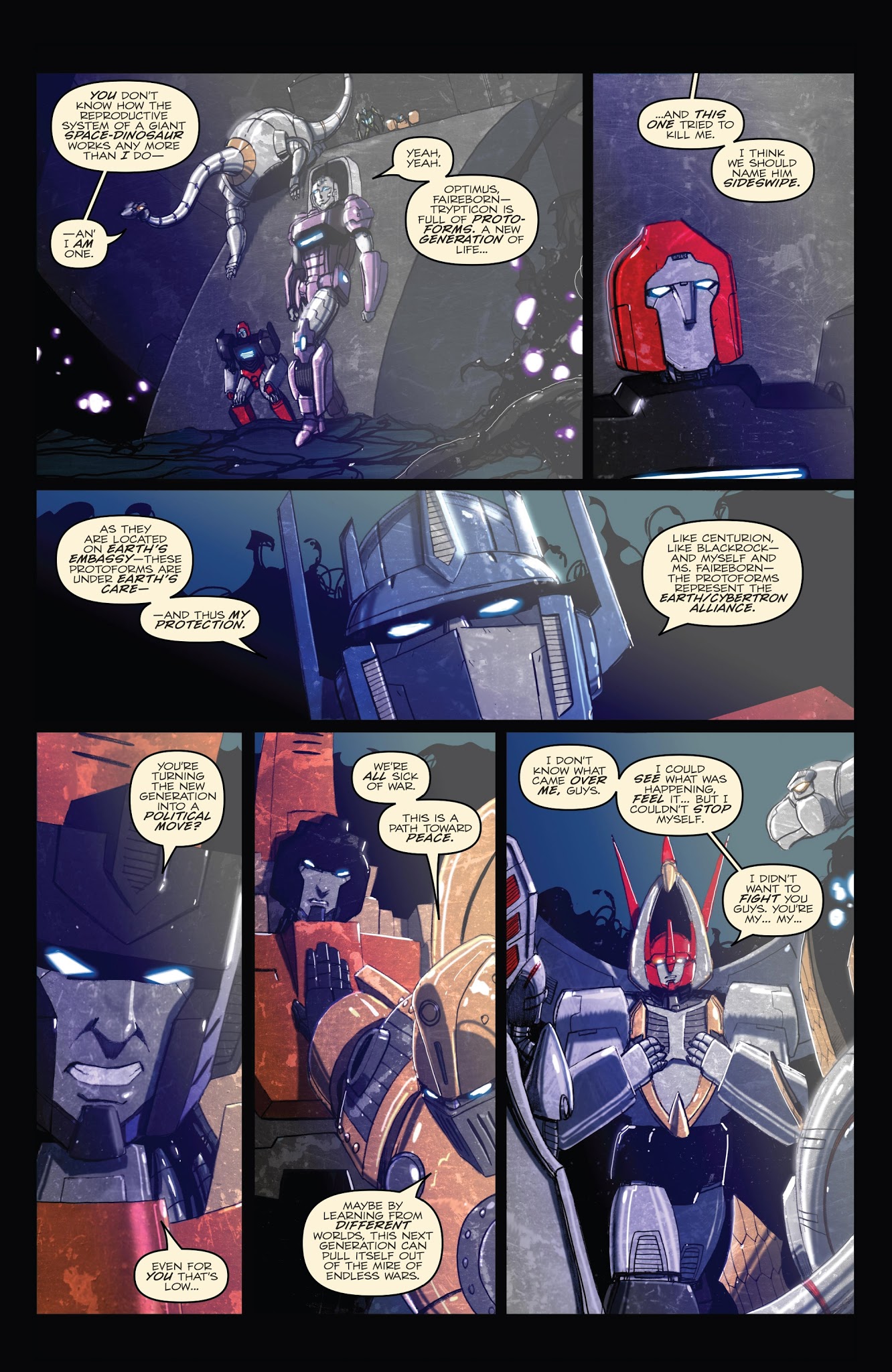 Read online Optimus Prime comic -  Issue #14 - 20