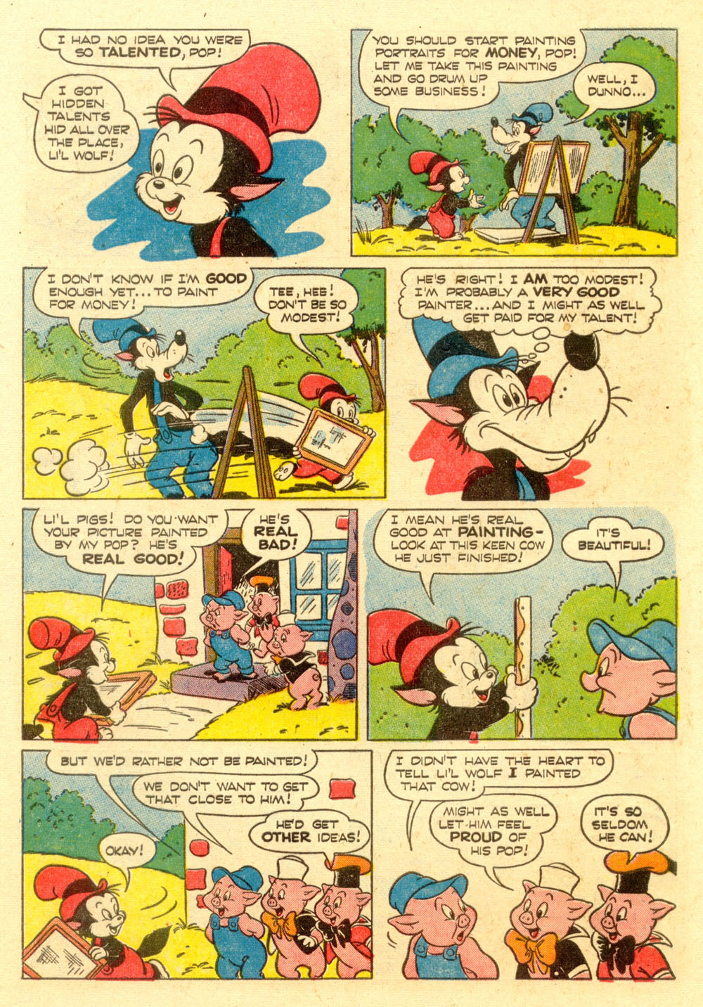 Read online Walt Disney's Comics and Stories comic -  Issue #168 - 16