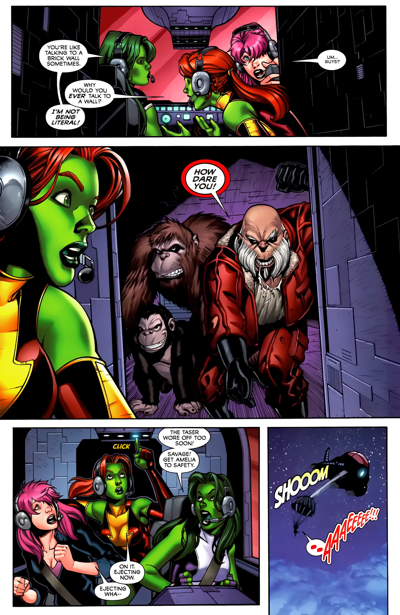 Read online She-Hulks comic -  Issue #3 - 4