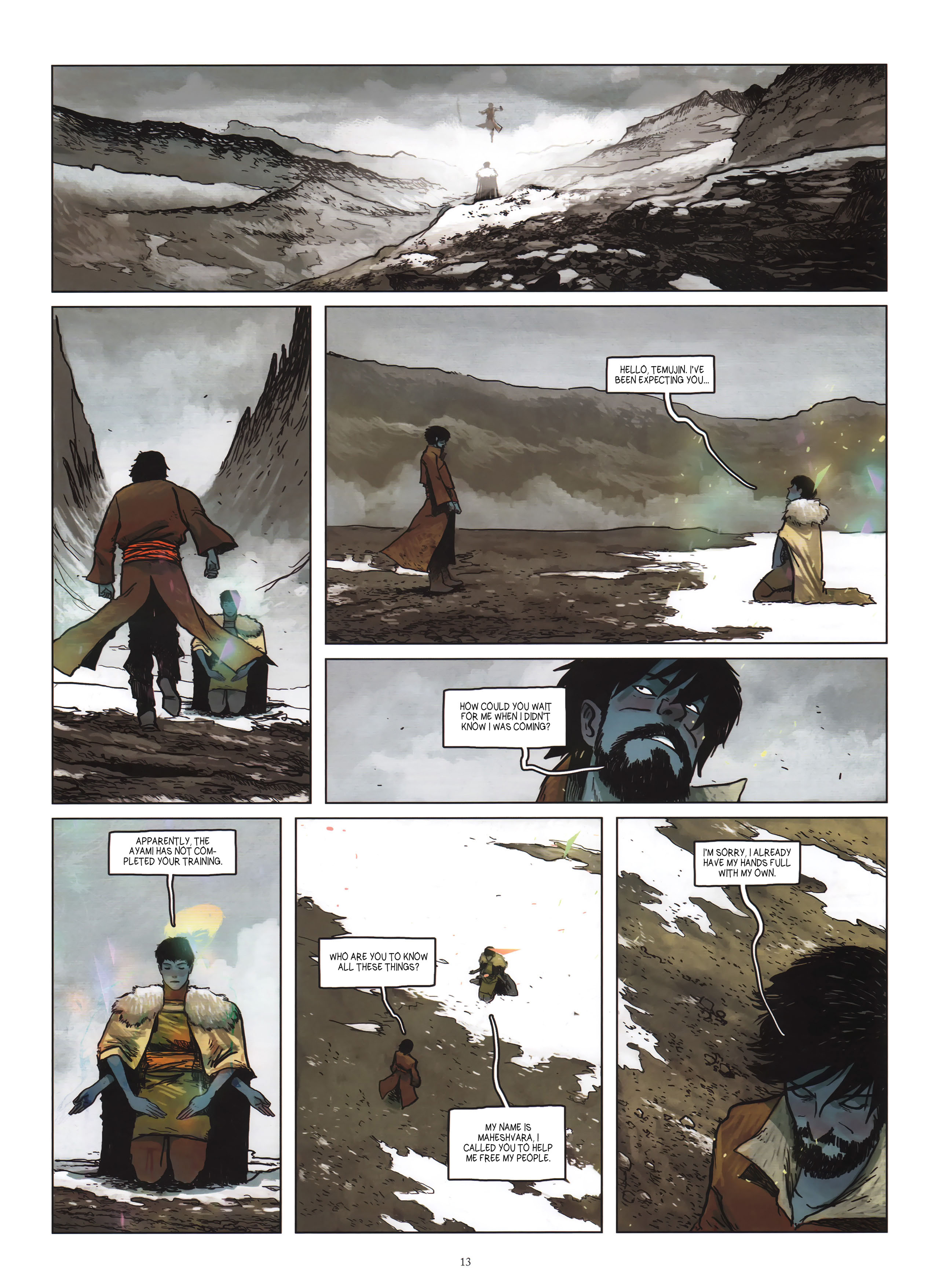 Read online Temujin comic -  Issue #2 - 15