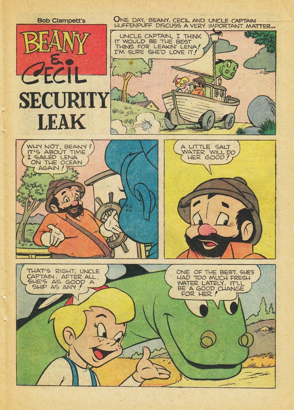 Read online Beany and Cecil comic -  Issue #1 - 15