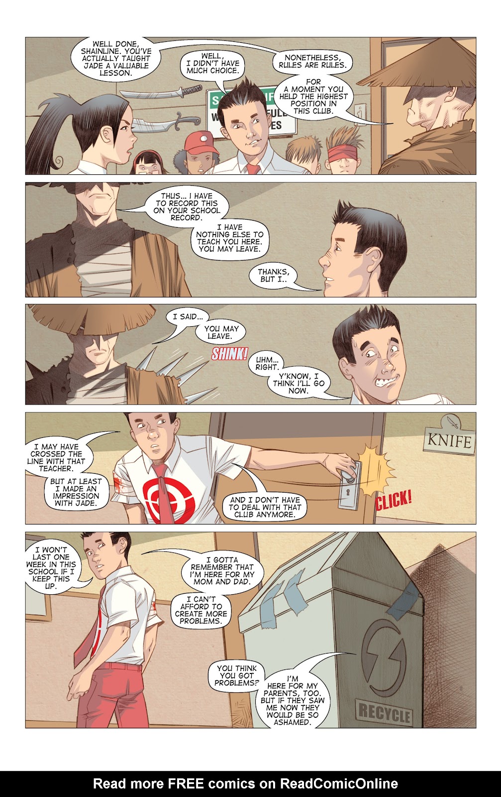 Five Weapons issue 2 - Page 8