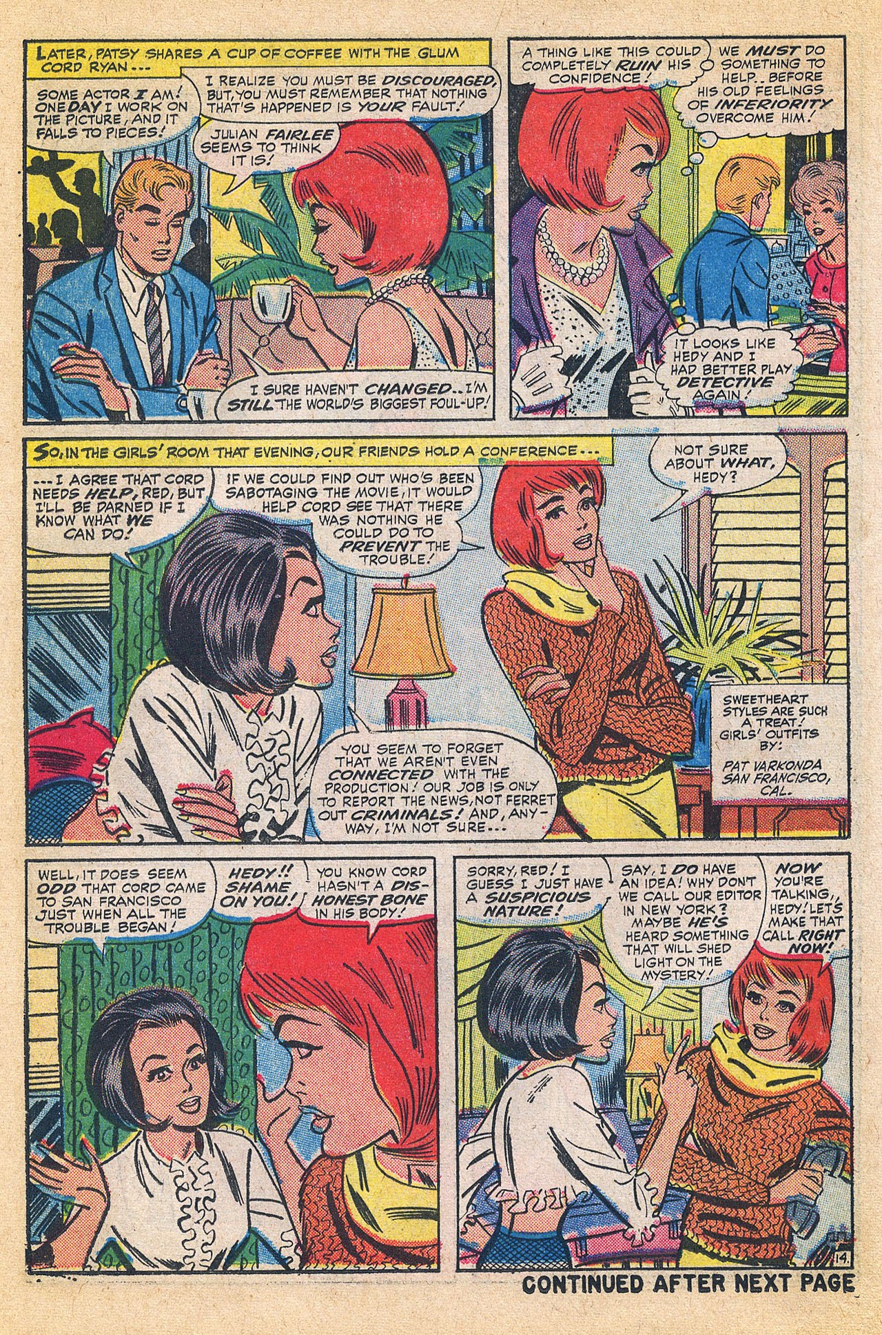 Read online Patsy and Hedy comic -  Issue #107 - 22