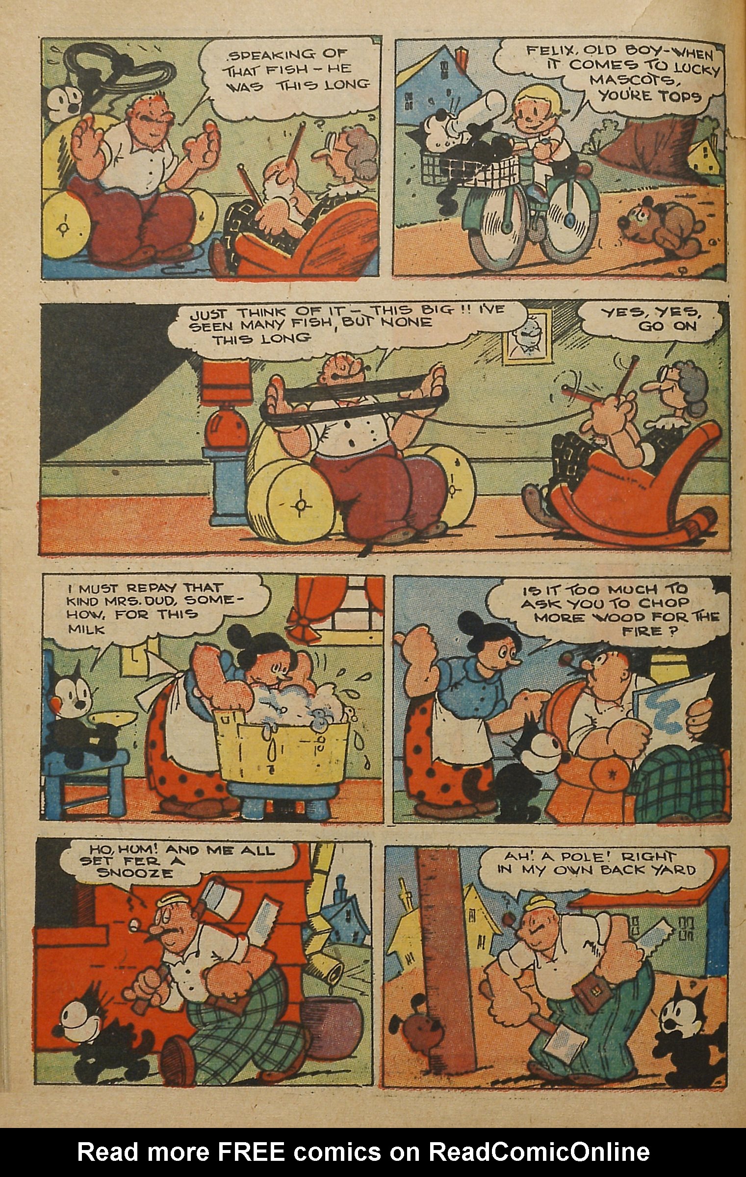 Read online Felix the Cat (1951) comic -  Issue #37 - 77
