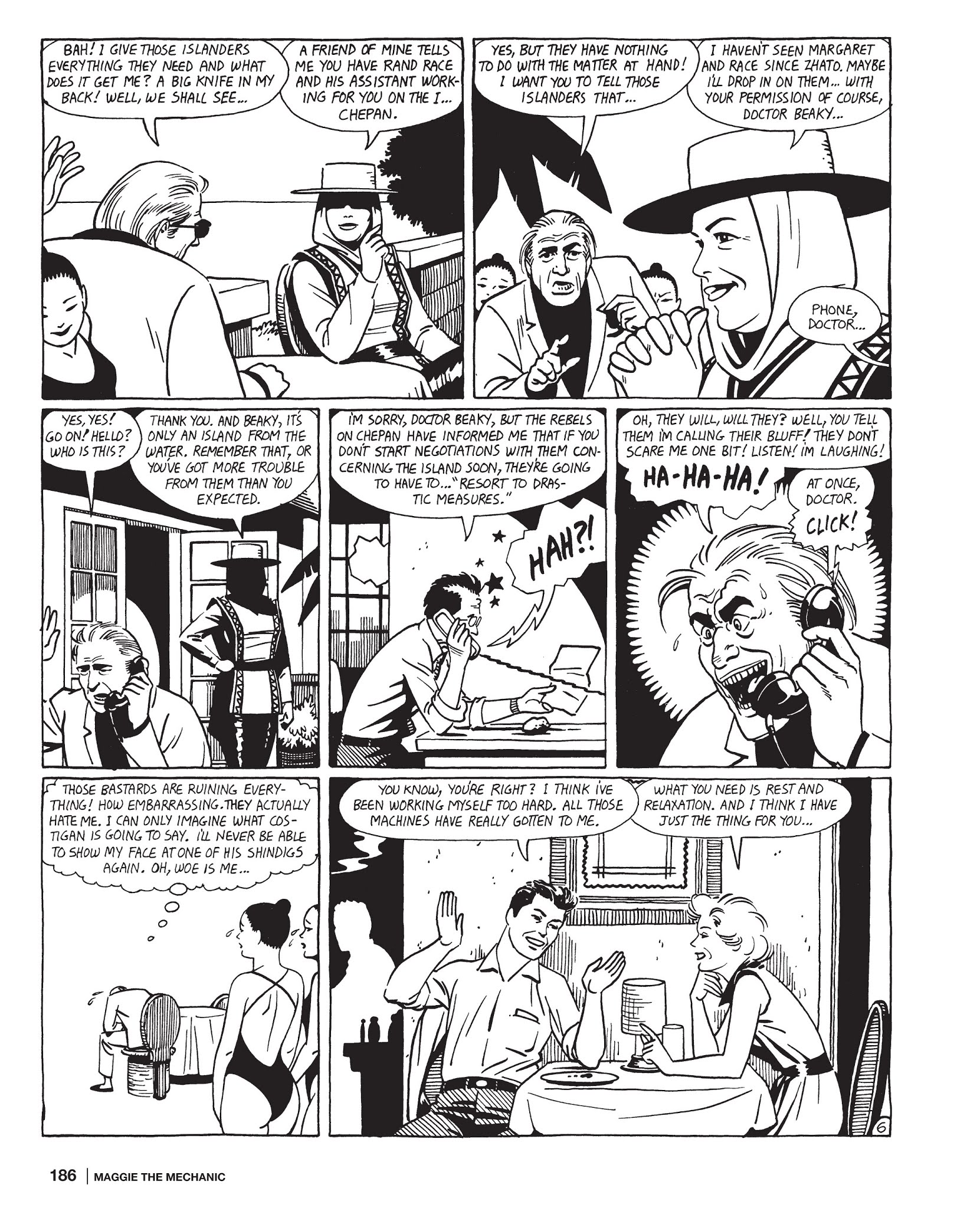 Read online Maggie the Mechanic: The Love & Rockets Library - Locas comic -  Issue # TPB (Part 2) - 87