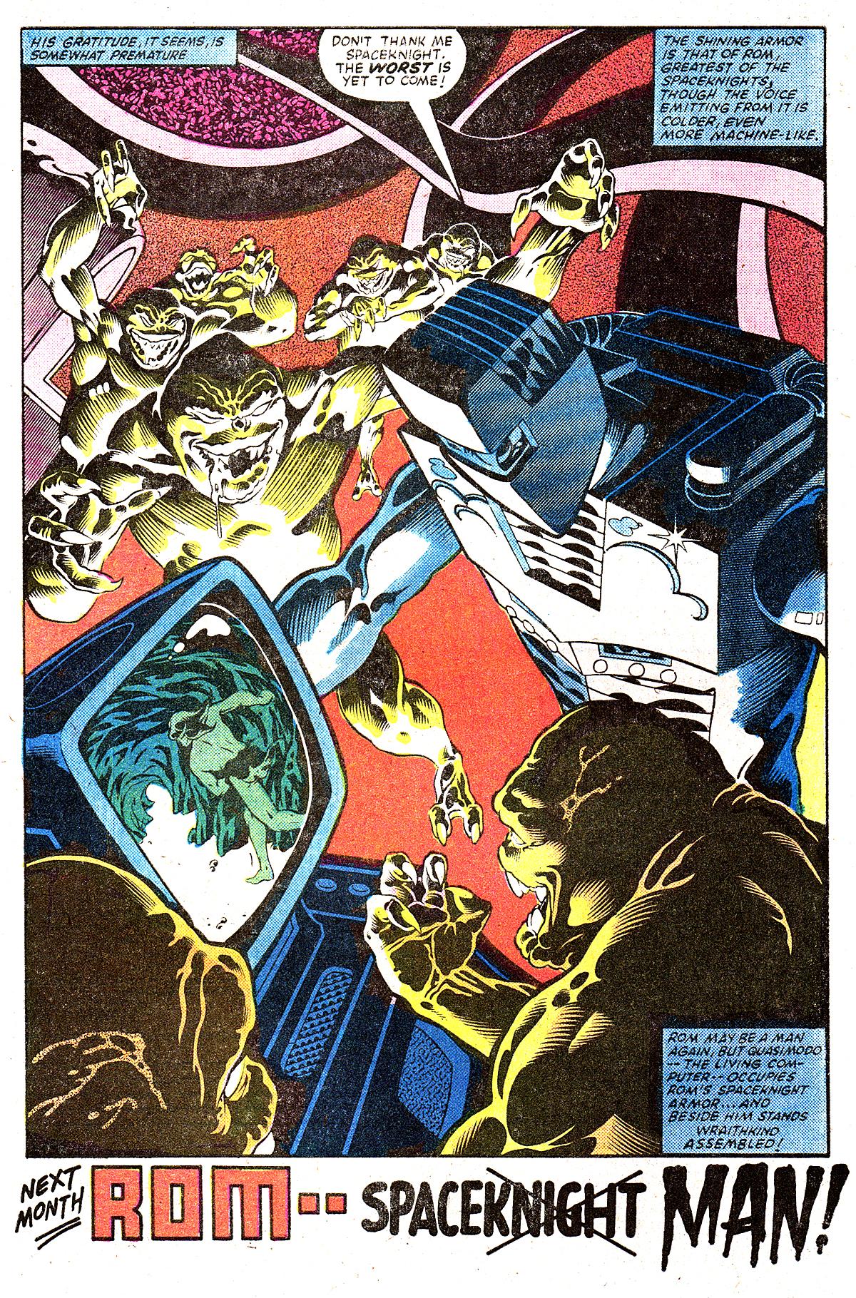 Read online ROM (1979) comic -  Issue #42 - 23