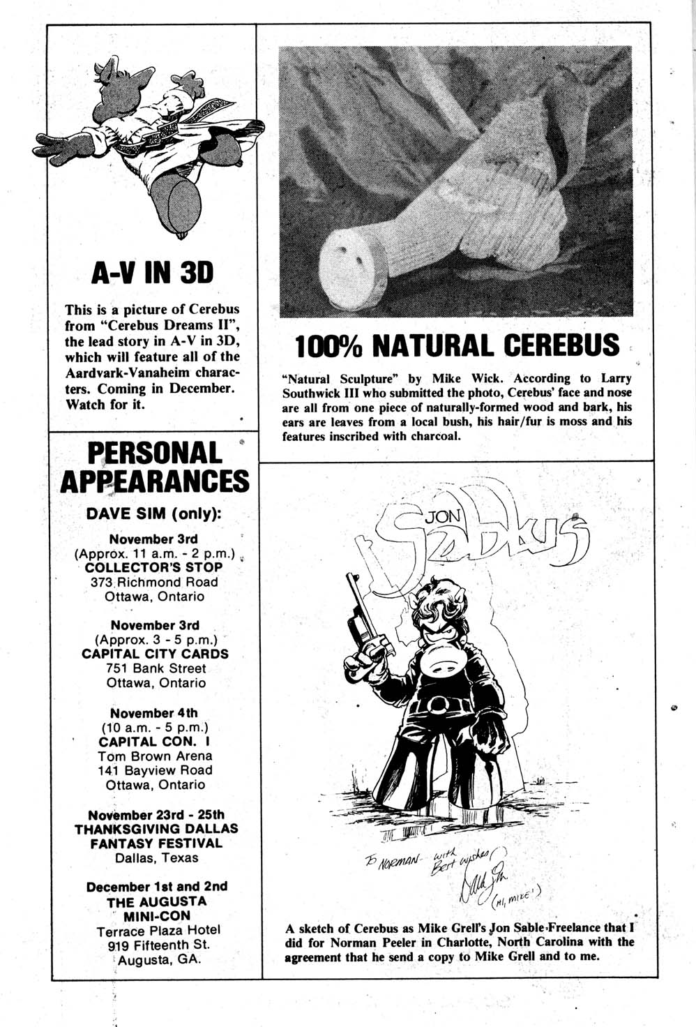 Read online Cerebus comic -  Issue #67 - 34