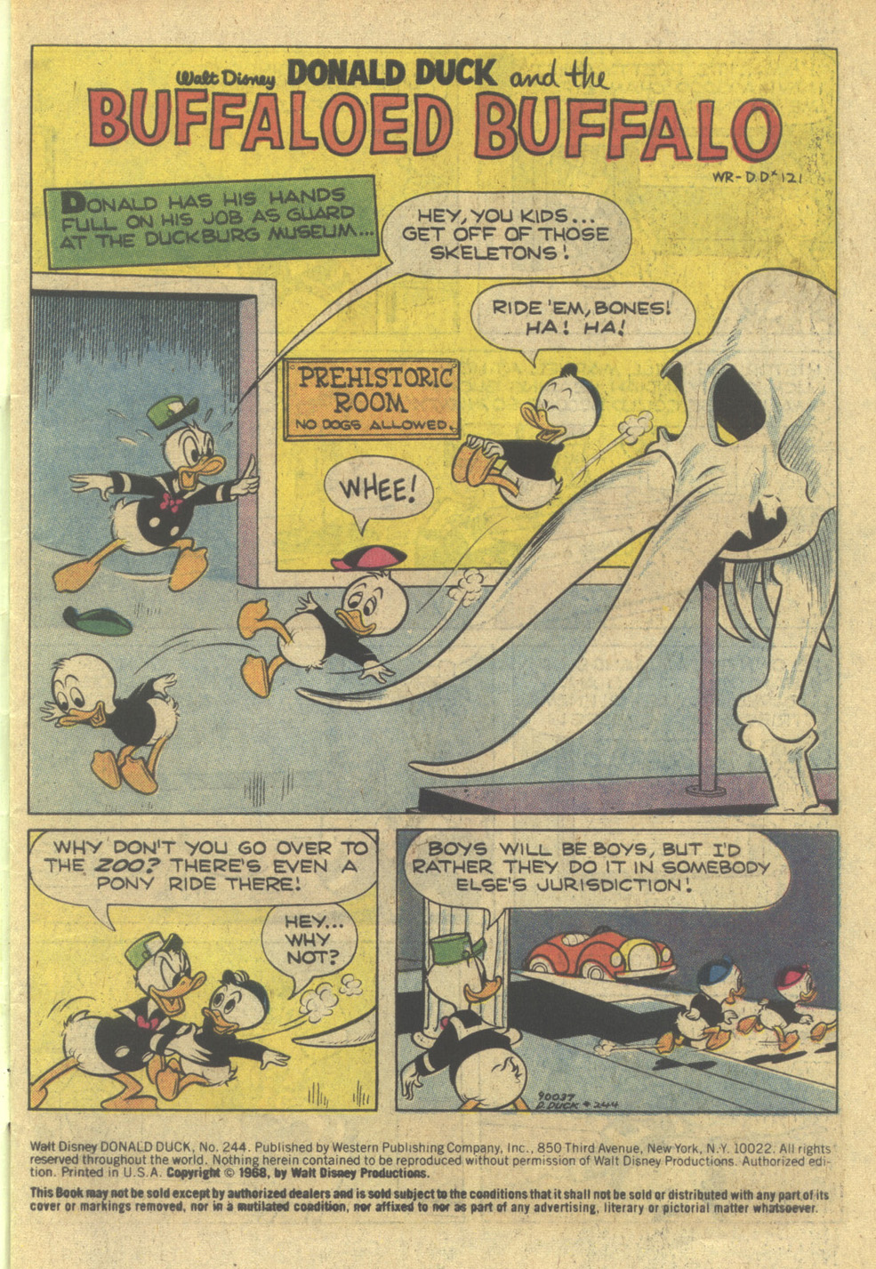 Read online Walt Disney's Donald Duck (1952) comic -  Issue #244 - 3