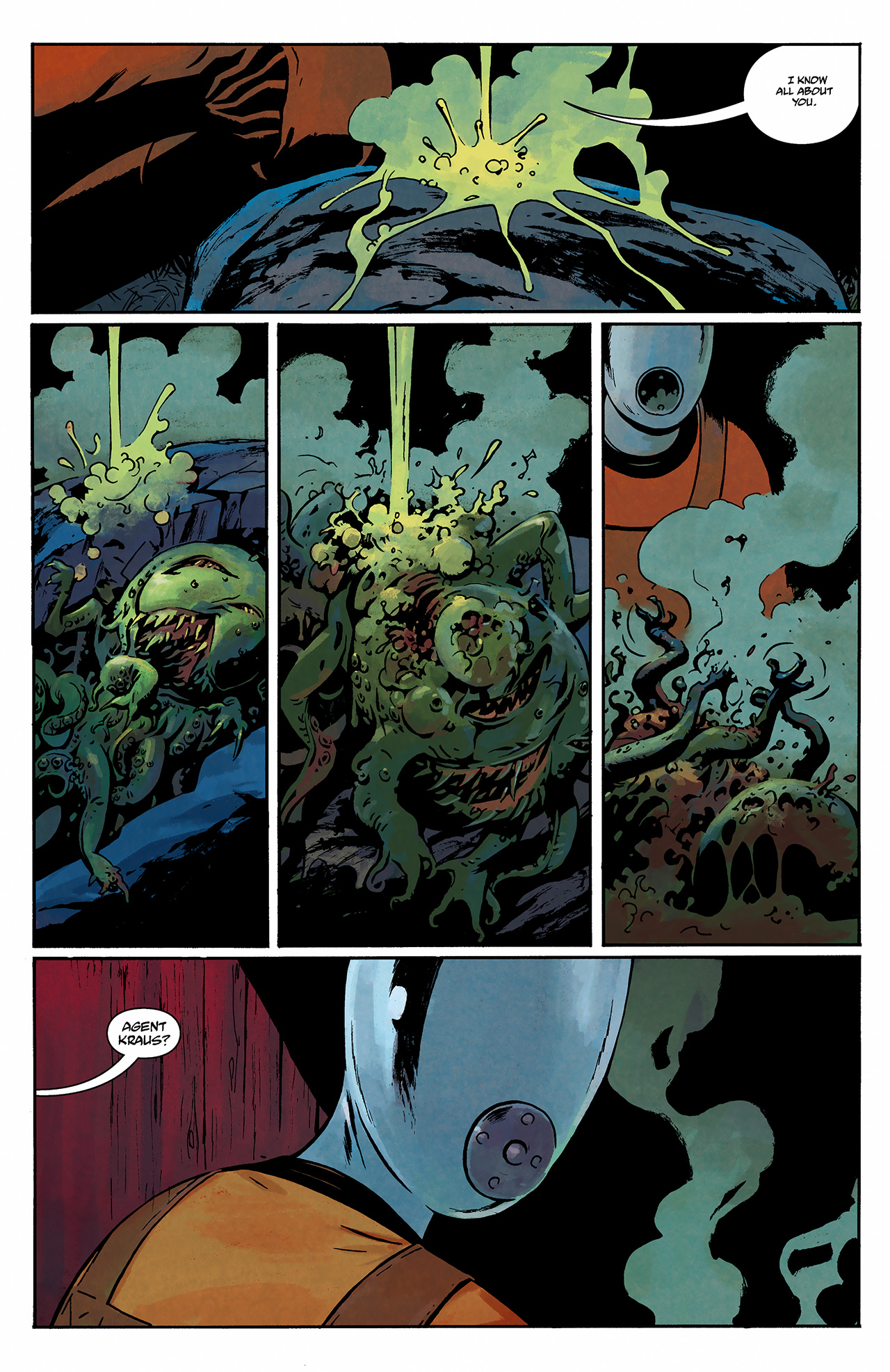 Read online B.P.R.D.: War on Frogs comic -  Issue #4 - 6