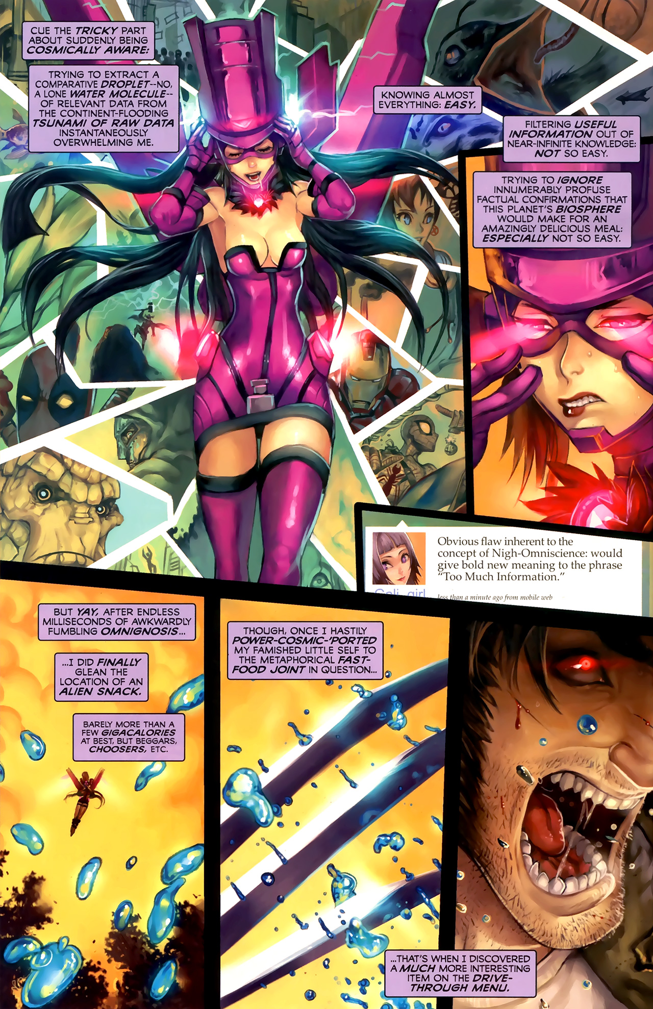 Read online Galacta: Daughter of Galactus comic -  Issue # Full - 13