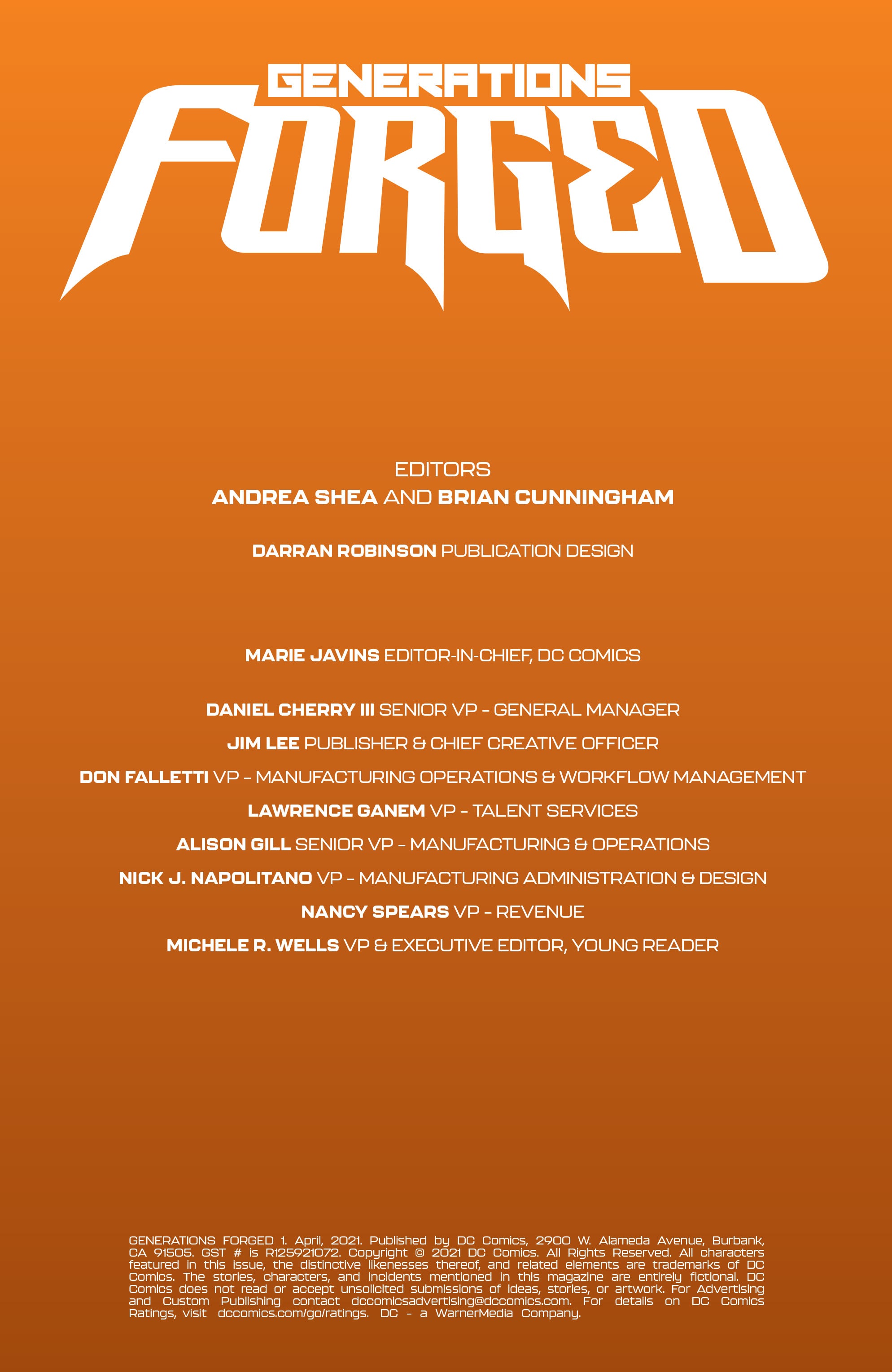 Read online Generations Forged comic -  Issue # Full - 81