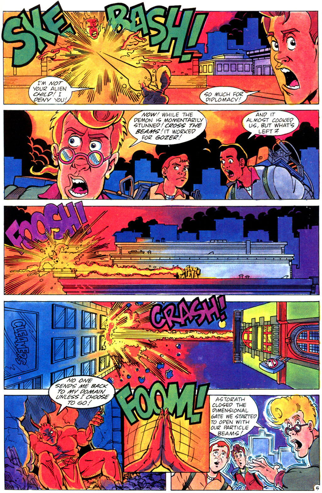 Read online Real Ghostbusters comic -  Issue #10 - 7