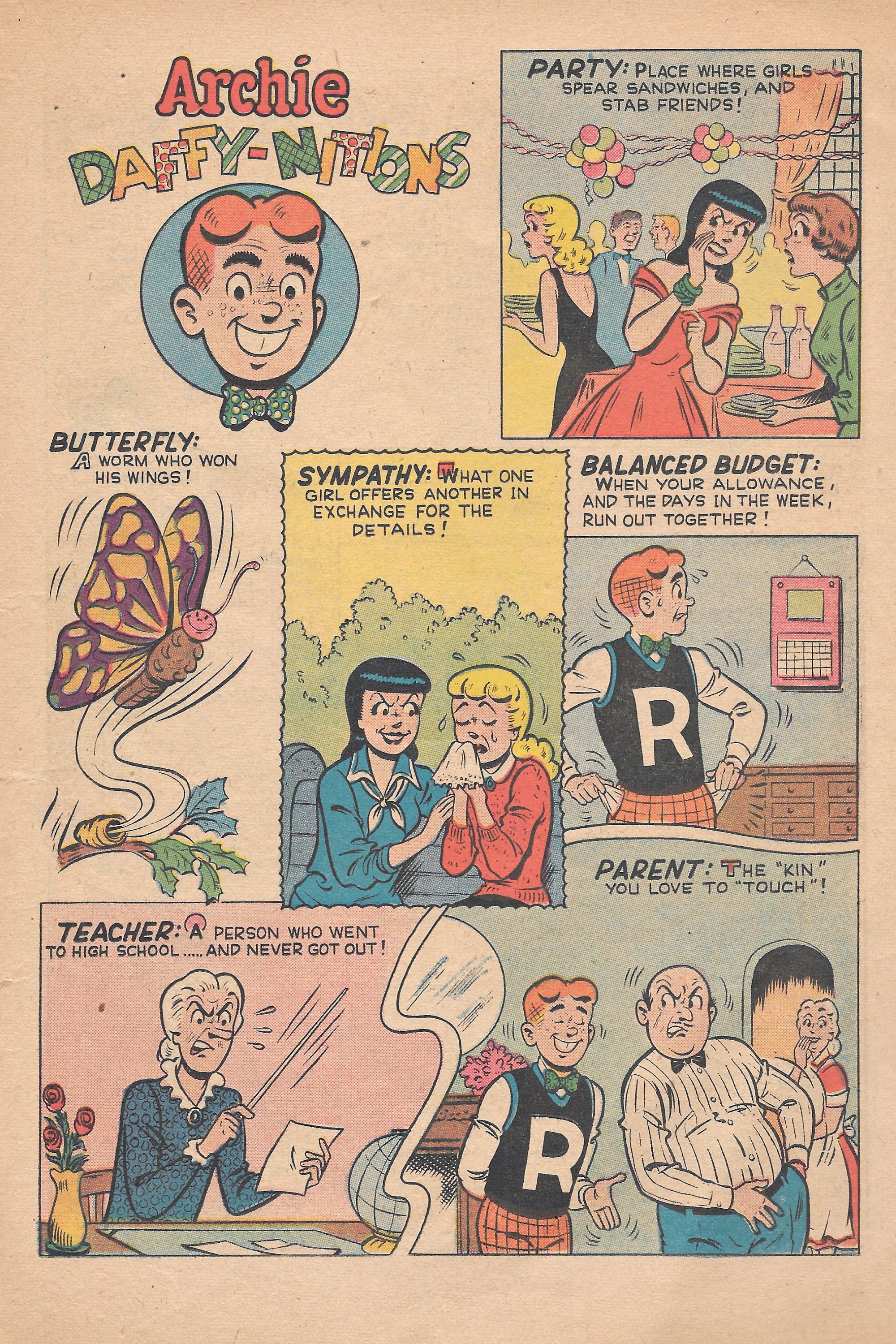 Read online Archie's Joke Book Magazine comic -  Issue #33 - 17