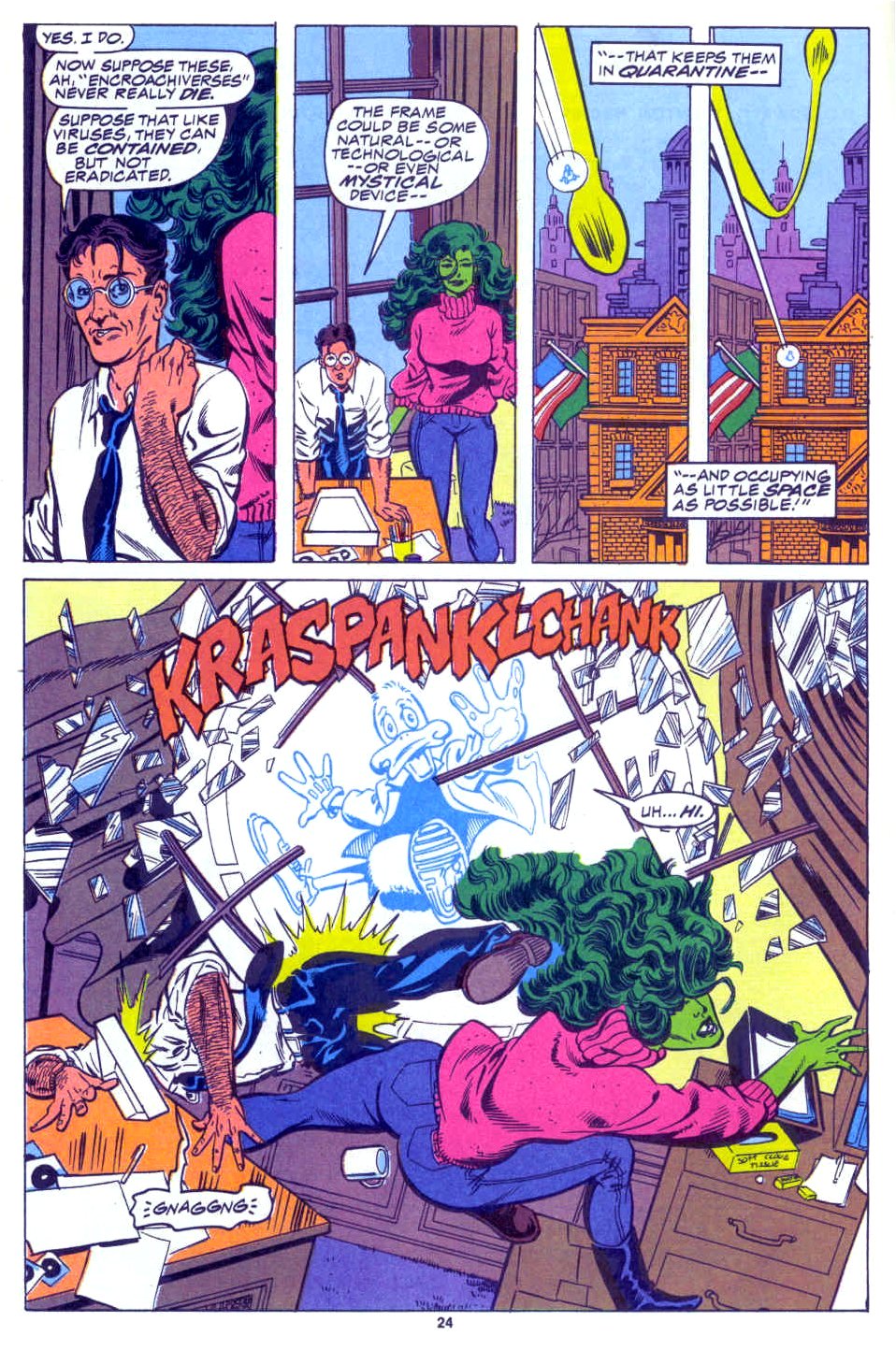 Read online The Sensational She-Hulk comic -  Issue #14 - 18