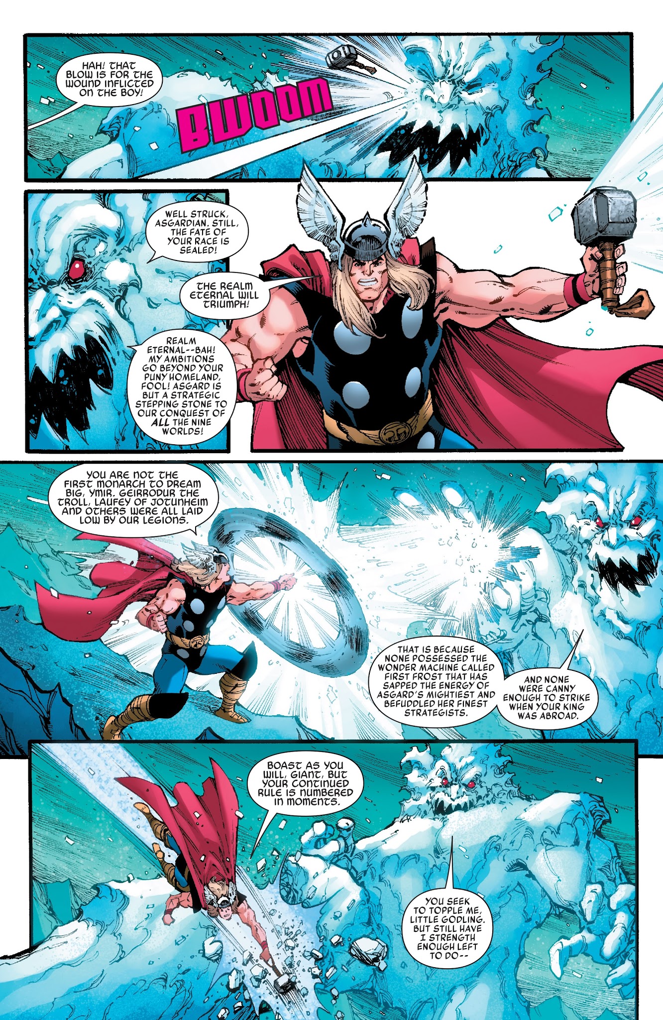 Read online Thor: Where Walk The Frost Giants comic -  Issue # Full - 19