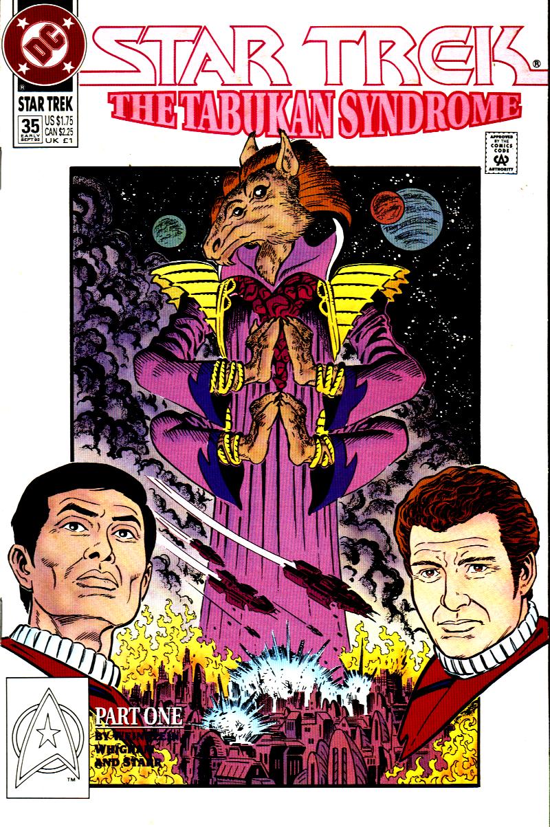 Read online Star Trek (1989) comic -  Issue #35 - 1