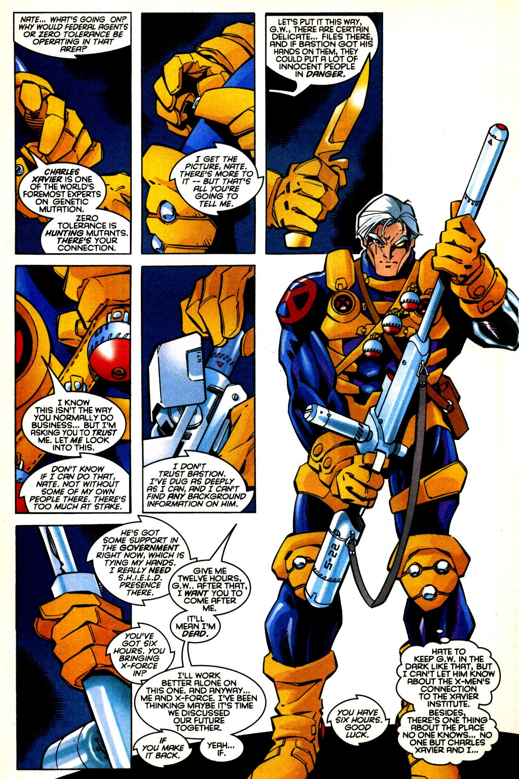 Read online Cable (1993) comic -  Issue #45 - 12