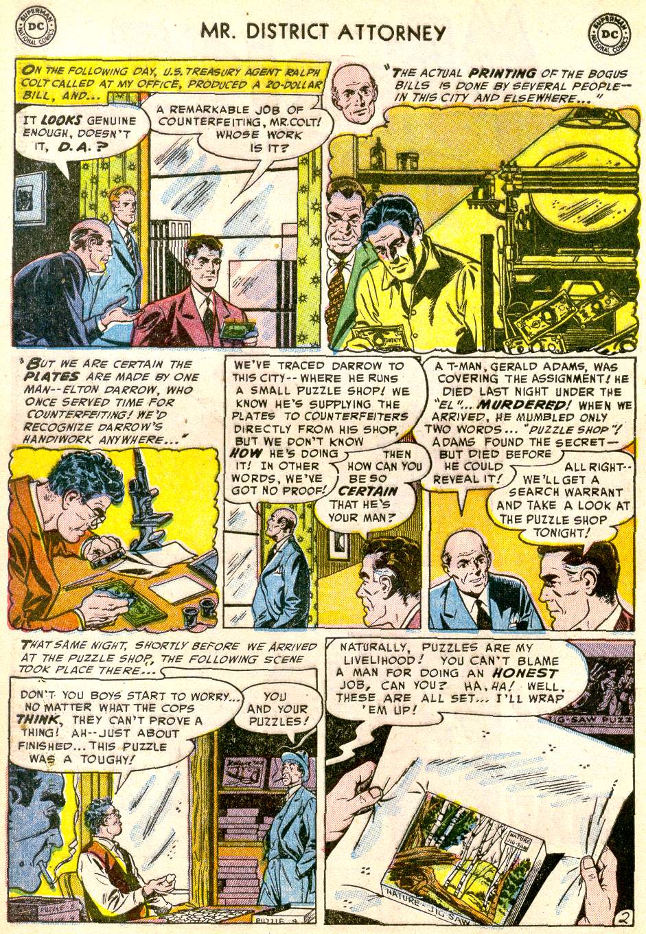Read online Mr. District Attorney comic -  Issue #38 - 4