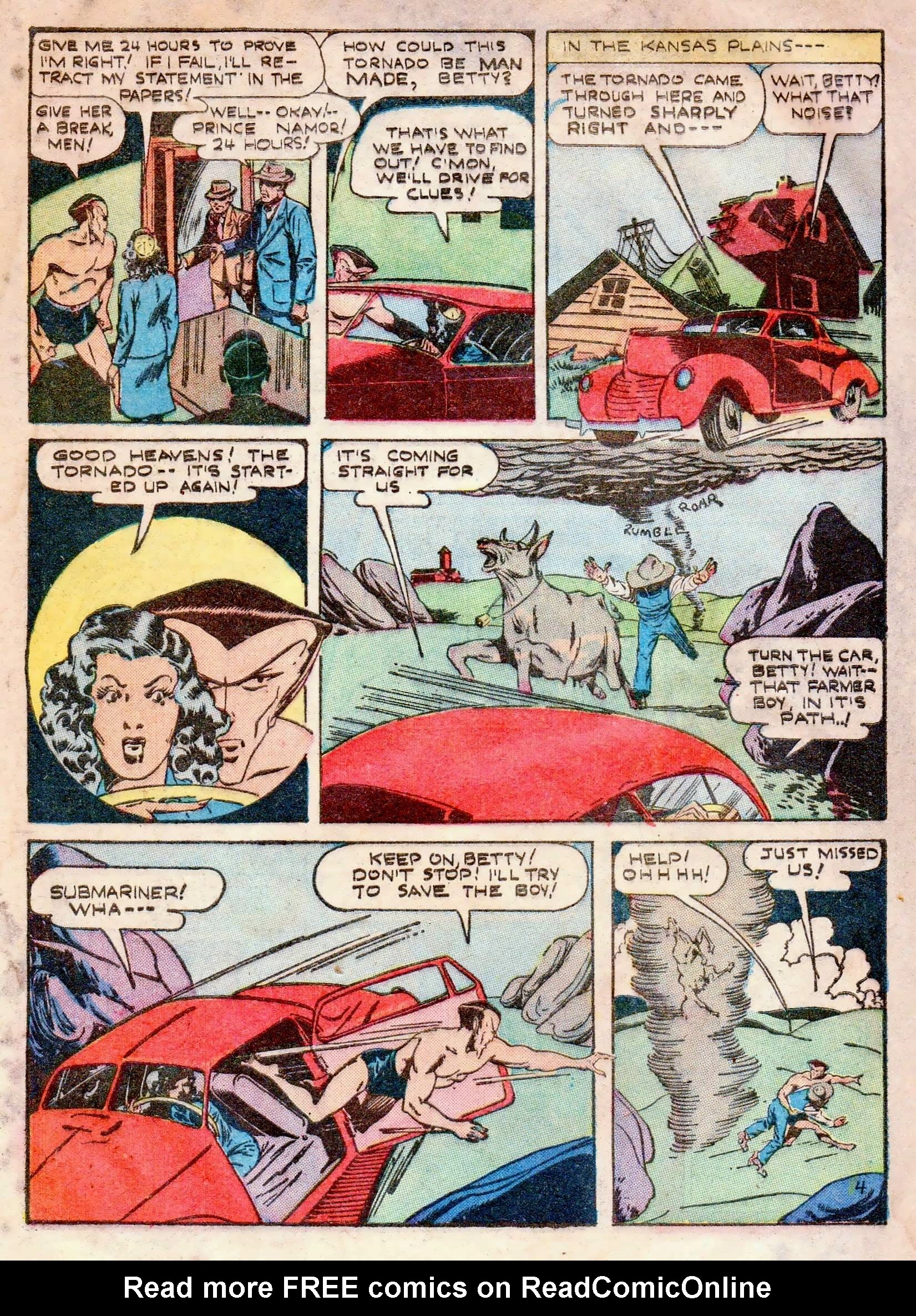 Read online The Human Torch (1940) comic -  Issue #15 - 40
