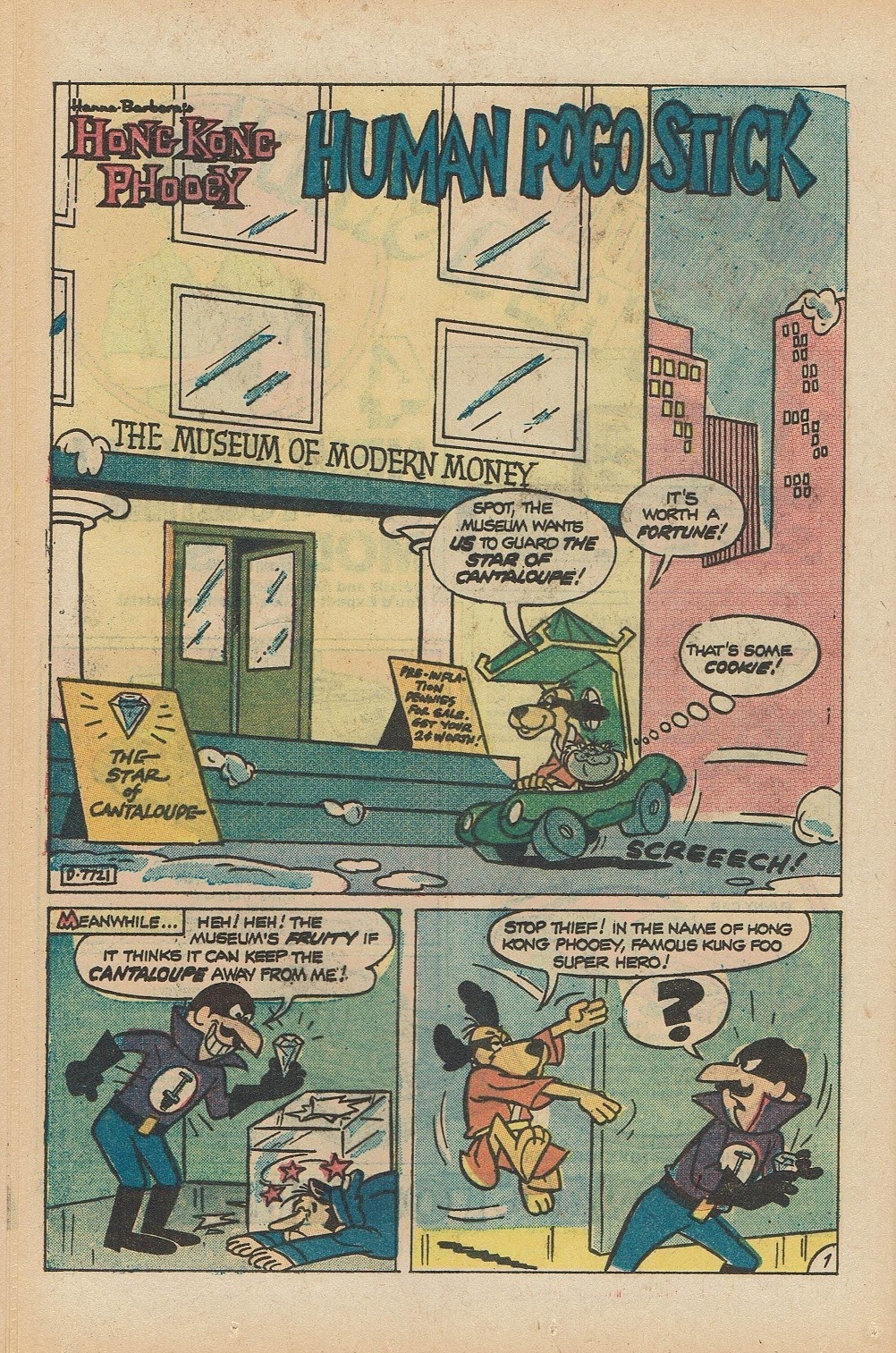 Read online Hong Kong Phooey comic -  Issue #6 - 24