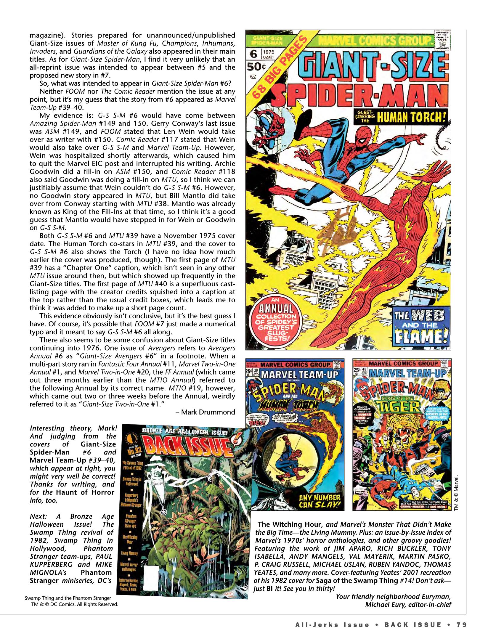 Read online Back Issue comic -  Issue #91 - 80