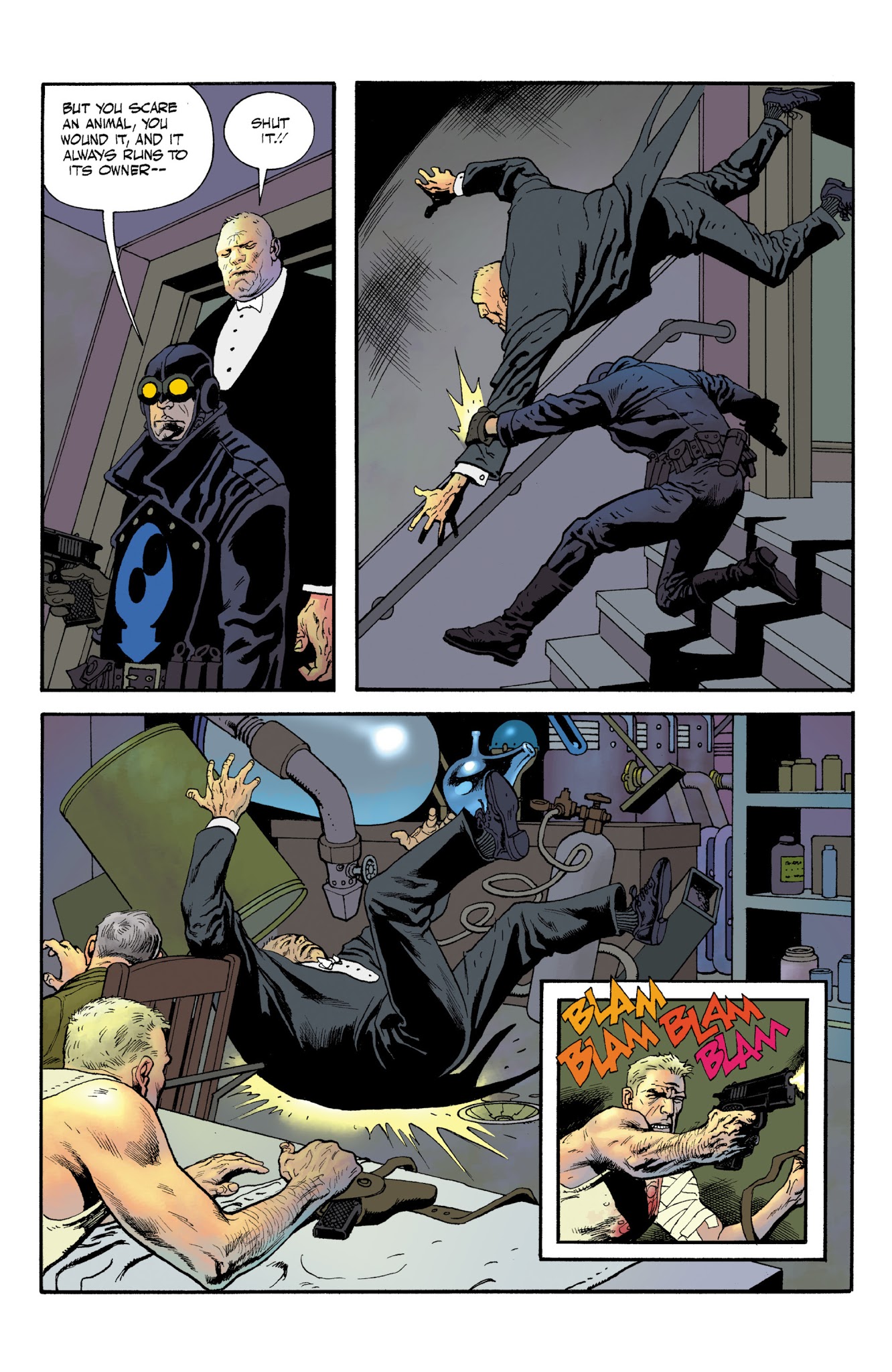 Read online Lobster Johnson: Satan Smells a Rat comic -  Issue # TPB - 47
