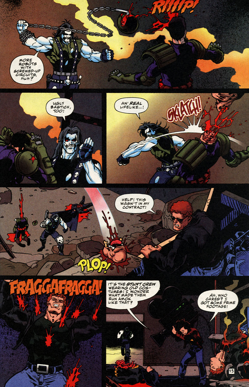 Read online Lobo Goes to Hollywood comic -  Issue # Full - 16
