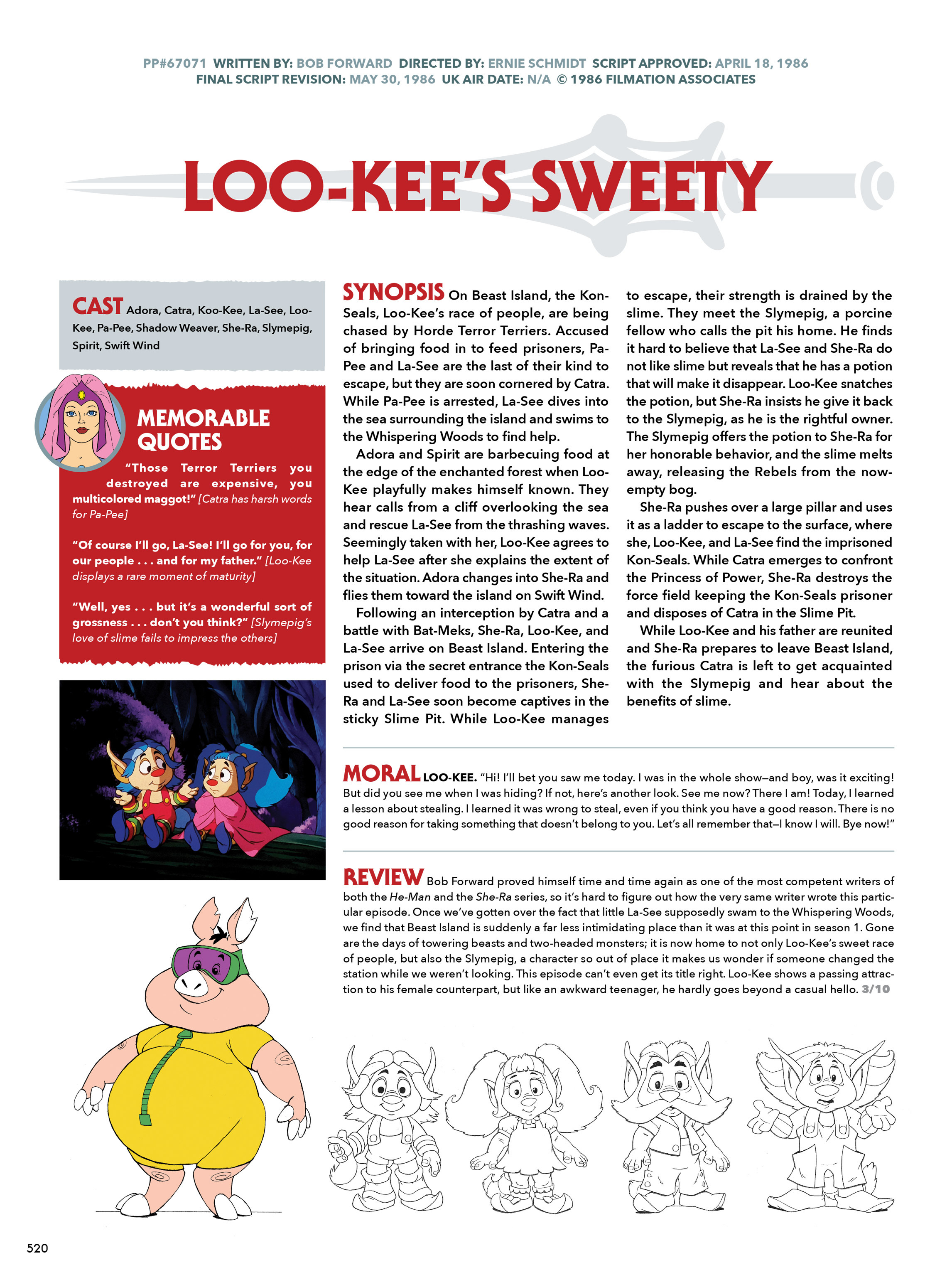 Read online He-Man and She-Ra: A Complete Guide to the Classic Animated Adventures comic -  Issue # TPB (Part 3) - 120