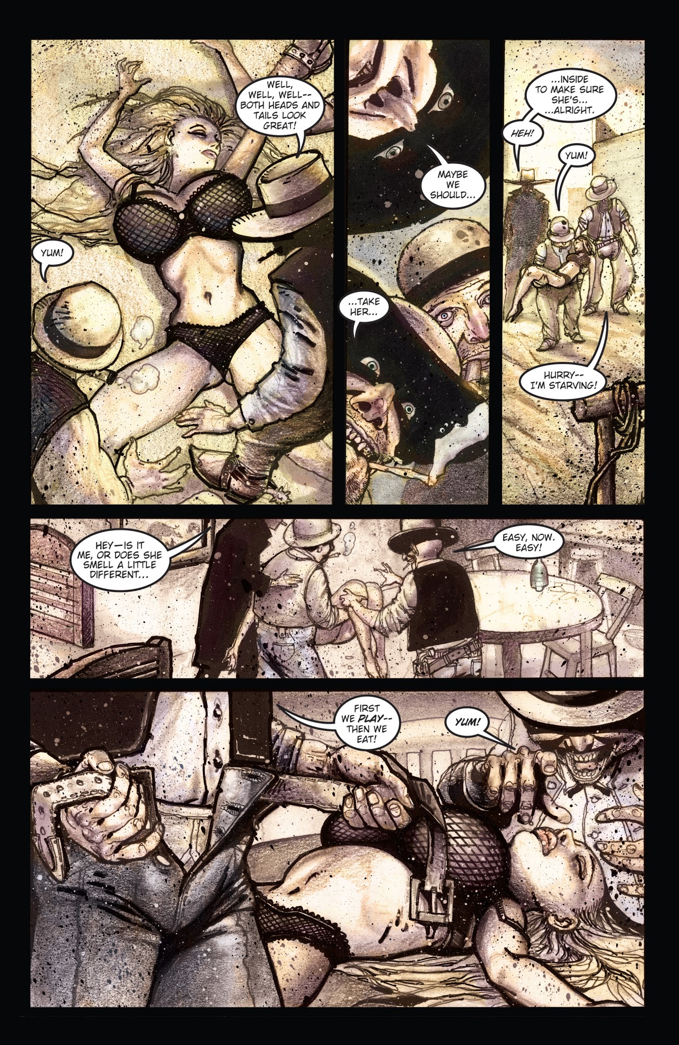 Read online Fistful of Blood comic -  Issue #1 - 6