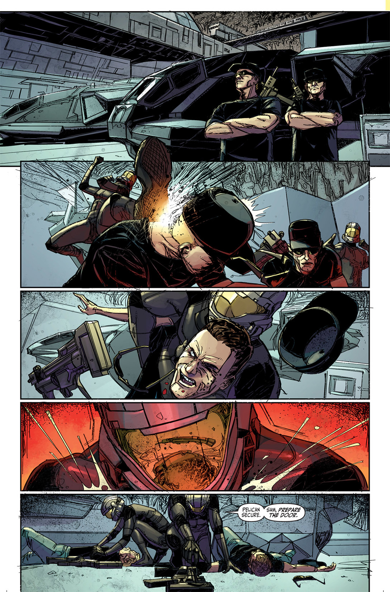 Read online Halo: Fall Of Reach - Boot Camp comic -  Issue # Full - 94