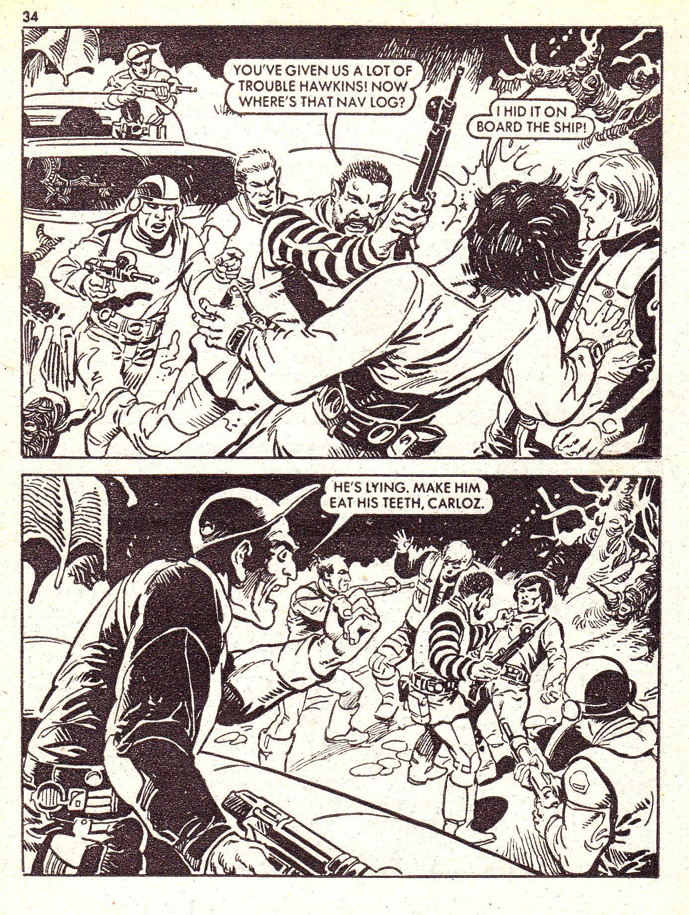 Read online Starblazer comic -  Issue #69 - 34