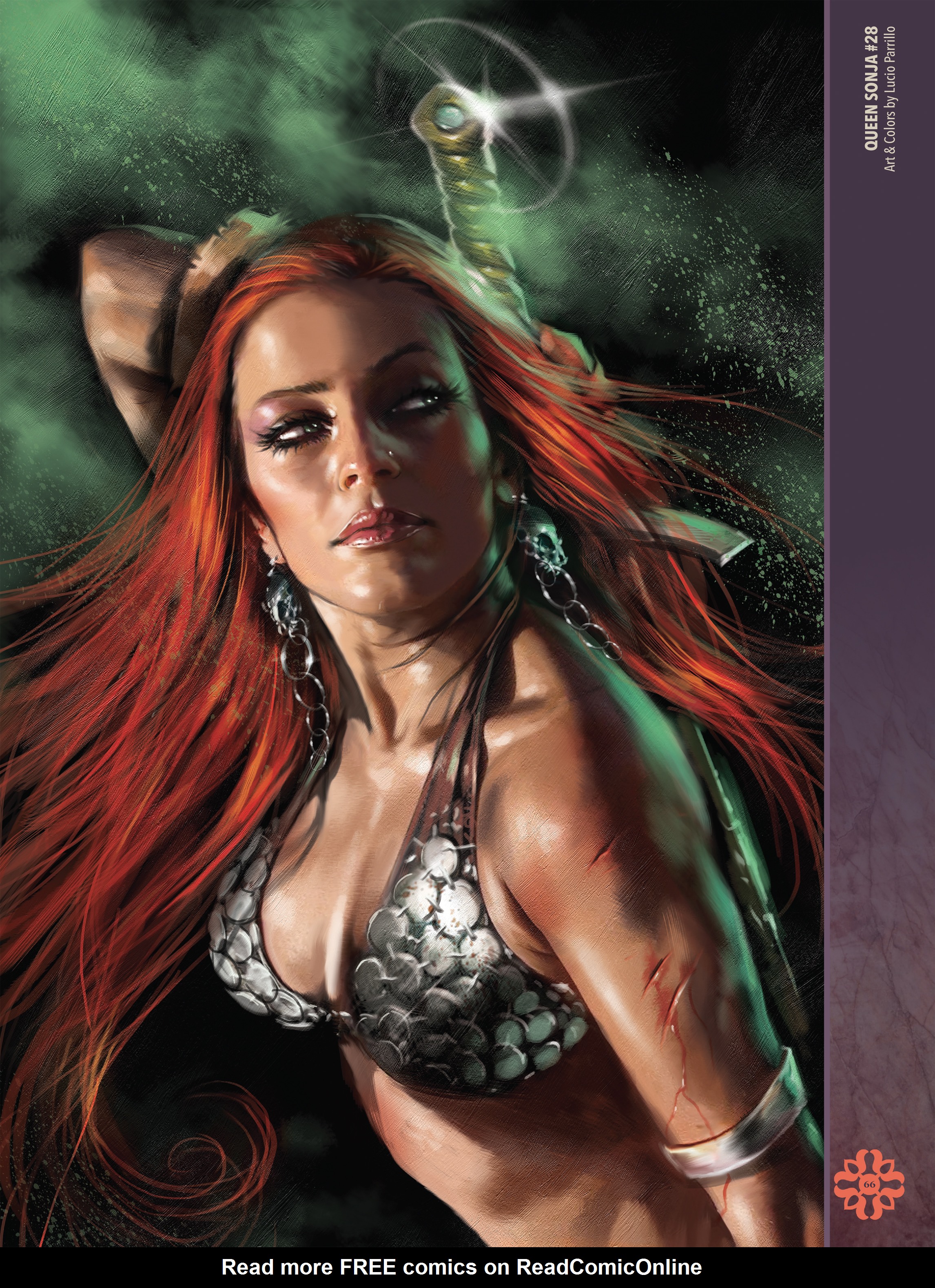 Read online The Art of Red Sonja comic -  Issue # TPB 2 (Part 1) - 66