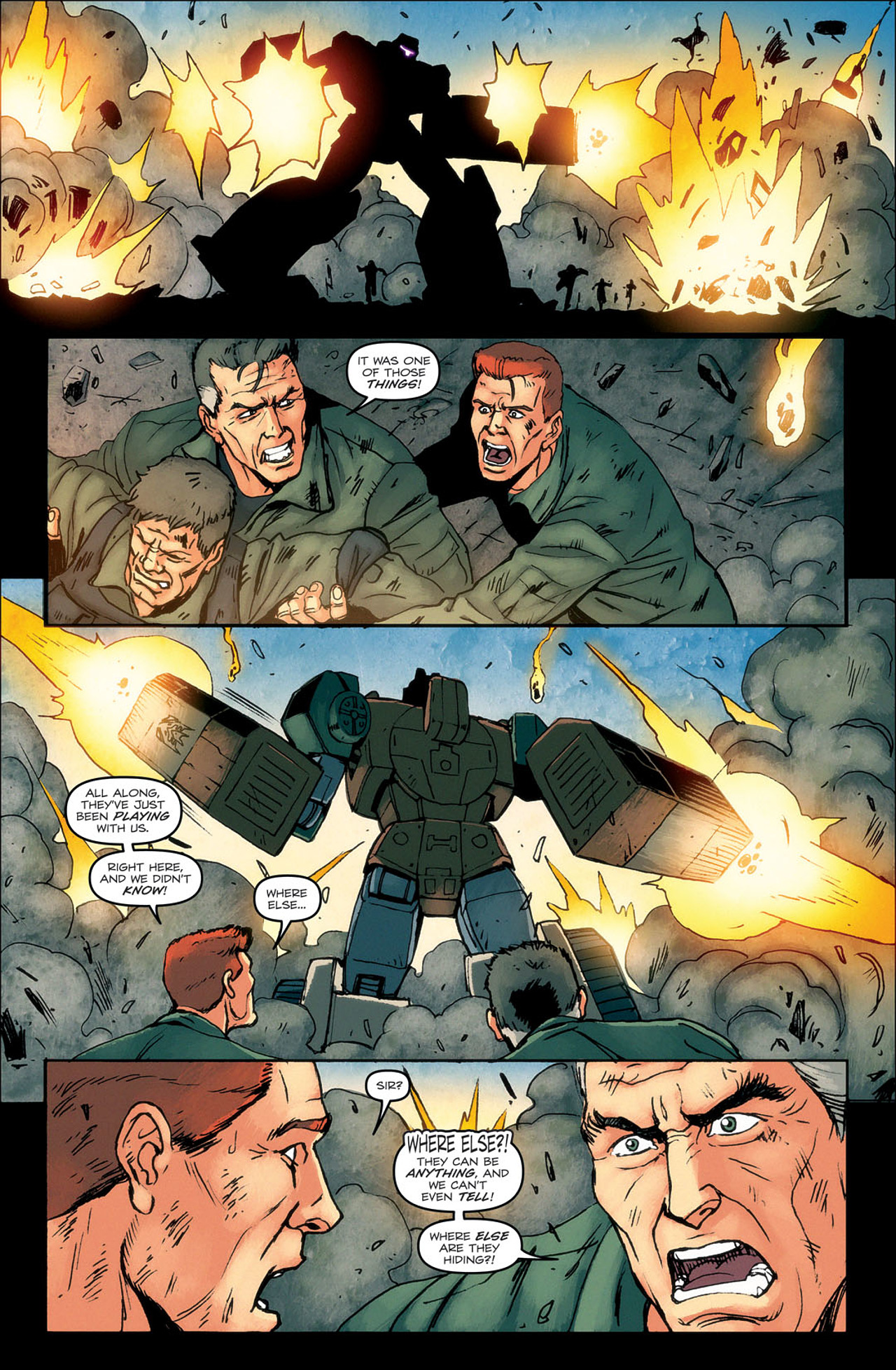 Read online The Transformers: All Hail Megatron comic -  Issue #11 - 21
