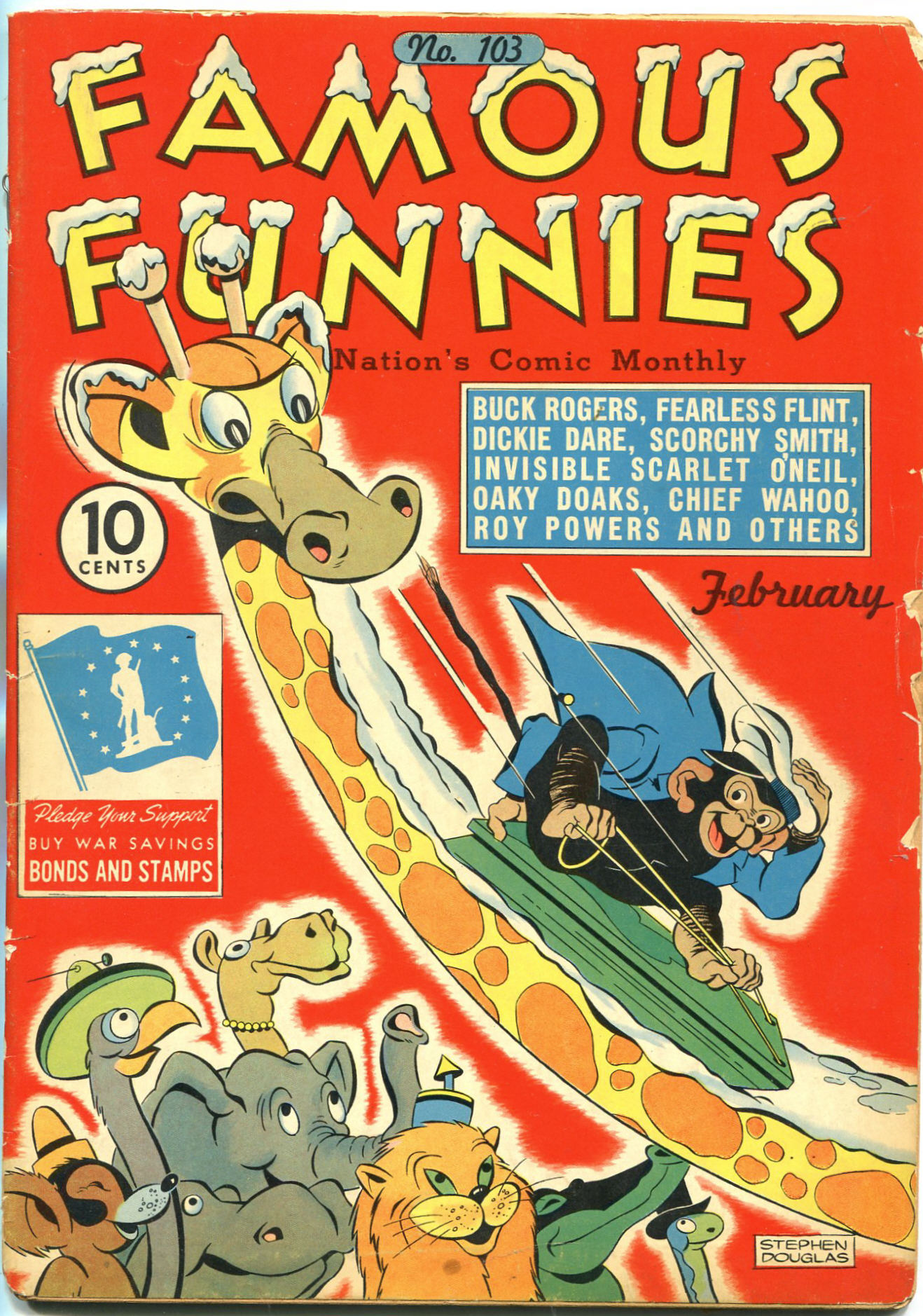 Read online Famous Funnies comic -  Issue #103 - 1