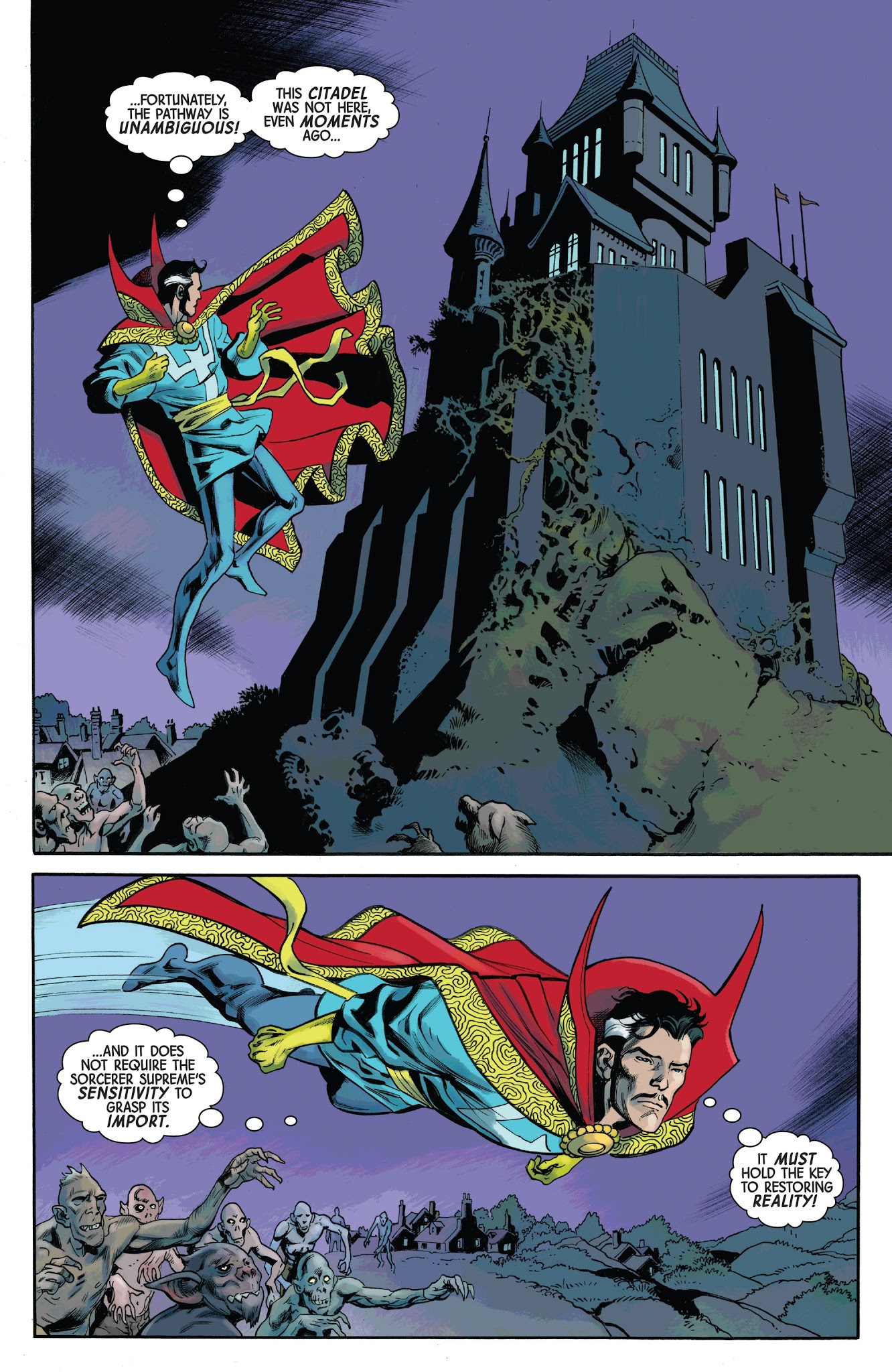 Read online Doctor Strange (2015) comic -  Issue #25 - 12