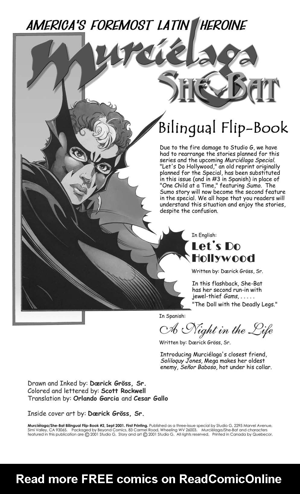 Read online Murciélaga She-Bat comic -  Issue #5 - 2
