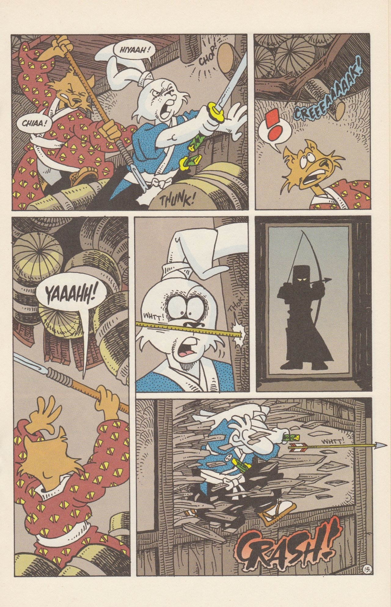 Read online Usagi Yojimbo (1993) comic -  Issue #5 - 17