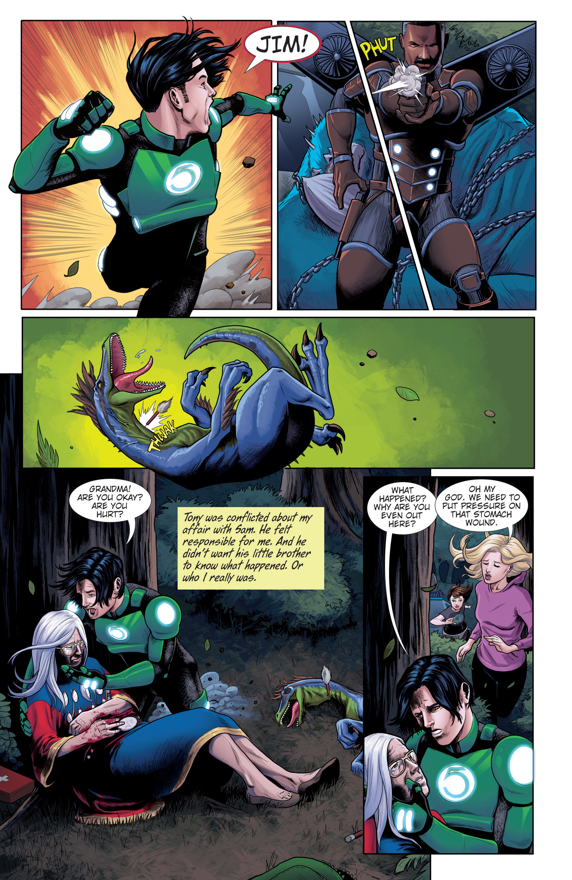 Read online Voracious: Appetite for Destruction comic -  Issue #4 - 15