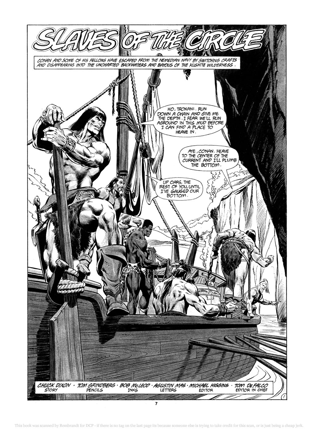 Read online The Savage Sword Of Conan comic -  Issue #149 - 7