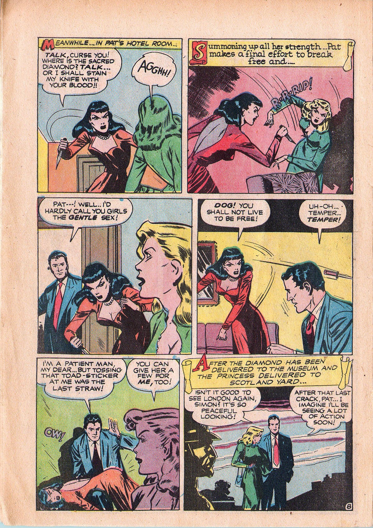 Read online The Saint (1947) comic -  Issue #5 - 10