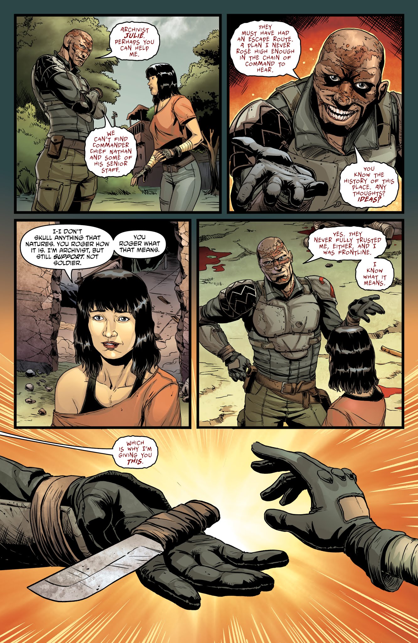 Read online Crossed Plus One Hundred: Mimic comic -  Issue #1 - 11