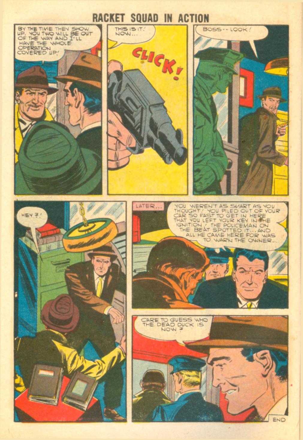 Read online Racket Squad in Action comic -  Issue #26 - 10
