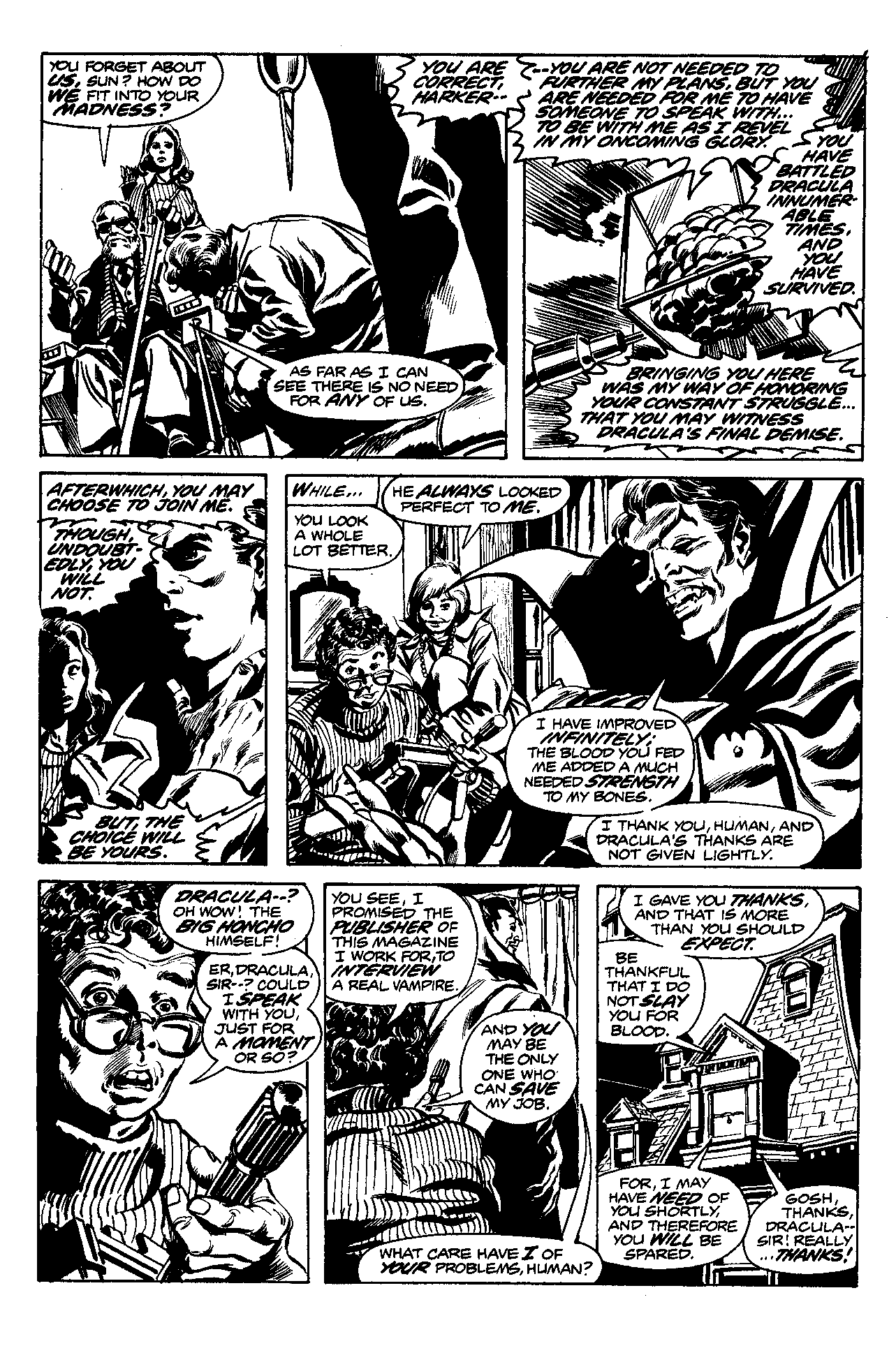 Read online Essential The Tomb of Dracula comic -  Issue # TPB 2 (Part 4) - 25