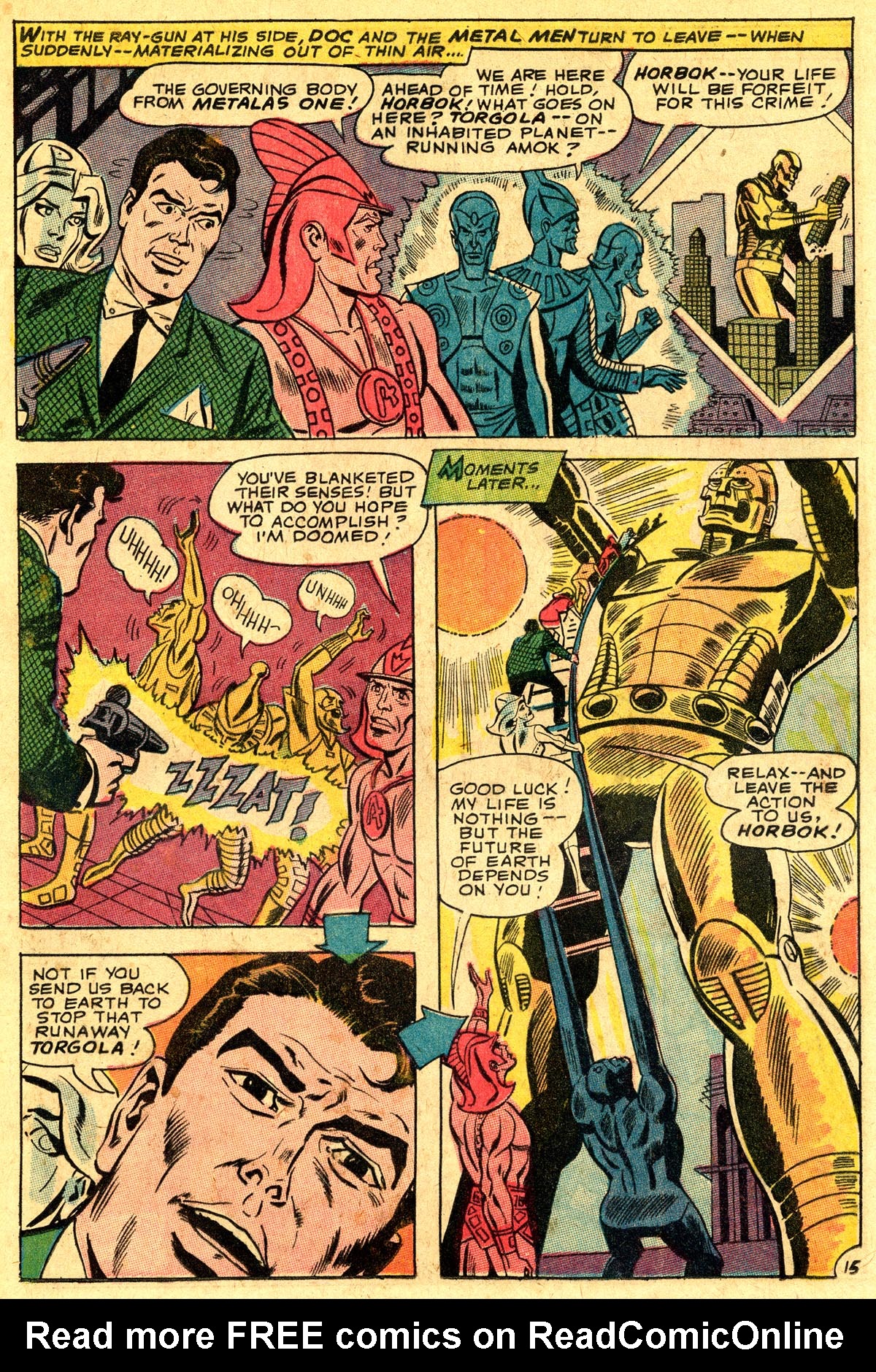 Read online Metal Men (1963) comic -  Issue #29 - 21