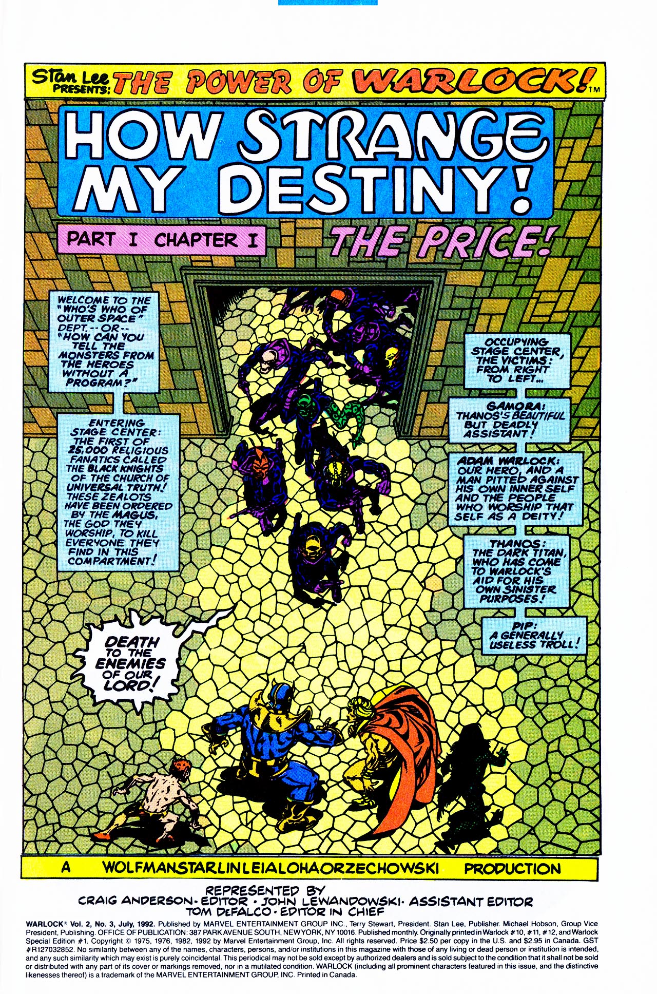 Read online Warlock (1992) comic -  Issue #3 - 3