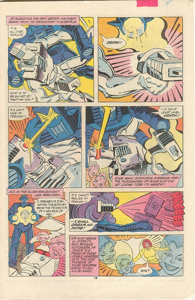 Read online ROM (1979) comic -  Issue #75 - 19